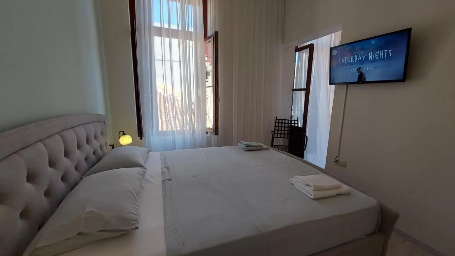 Bedroom, Bed in Theasis Athens