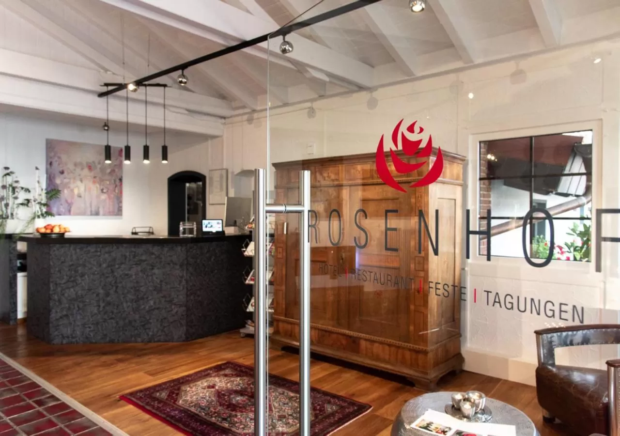 Lobby or reception in Hotel Rosenhof GmbH