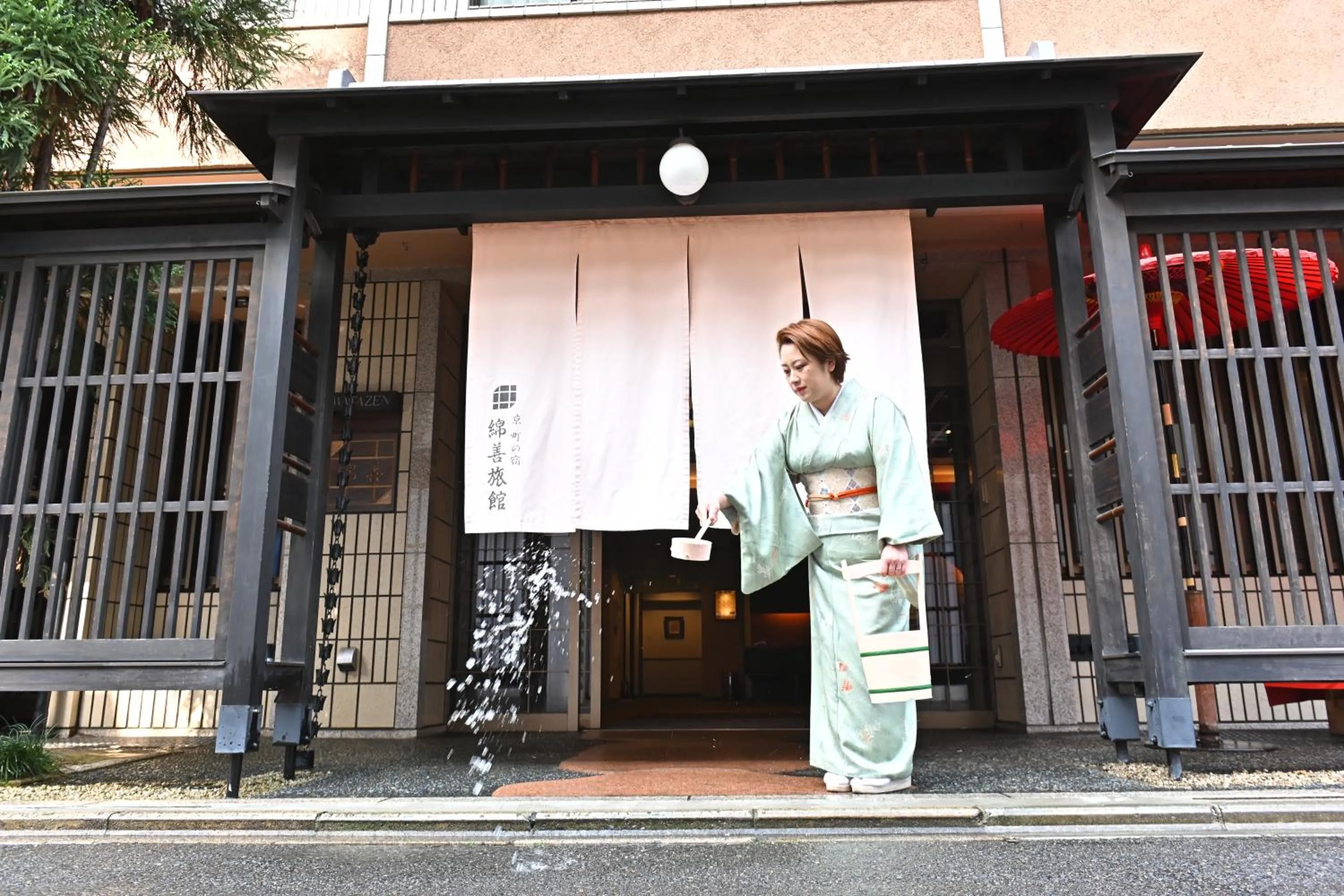 Property building in Watazen Ryokan - Established in 1830