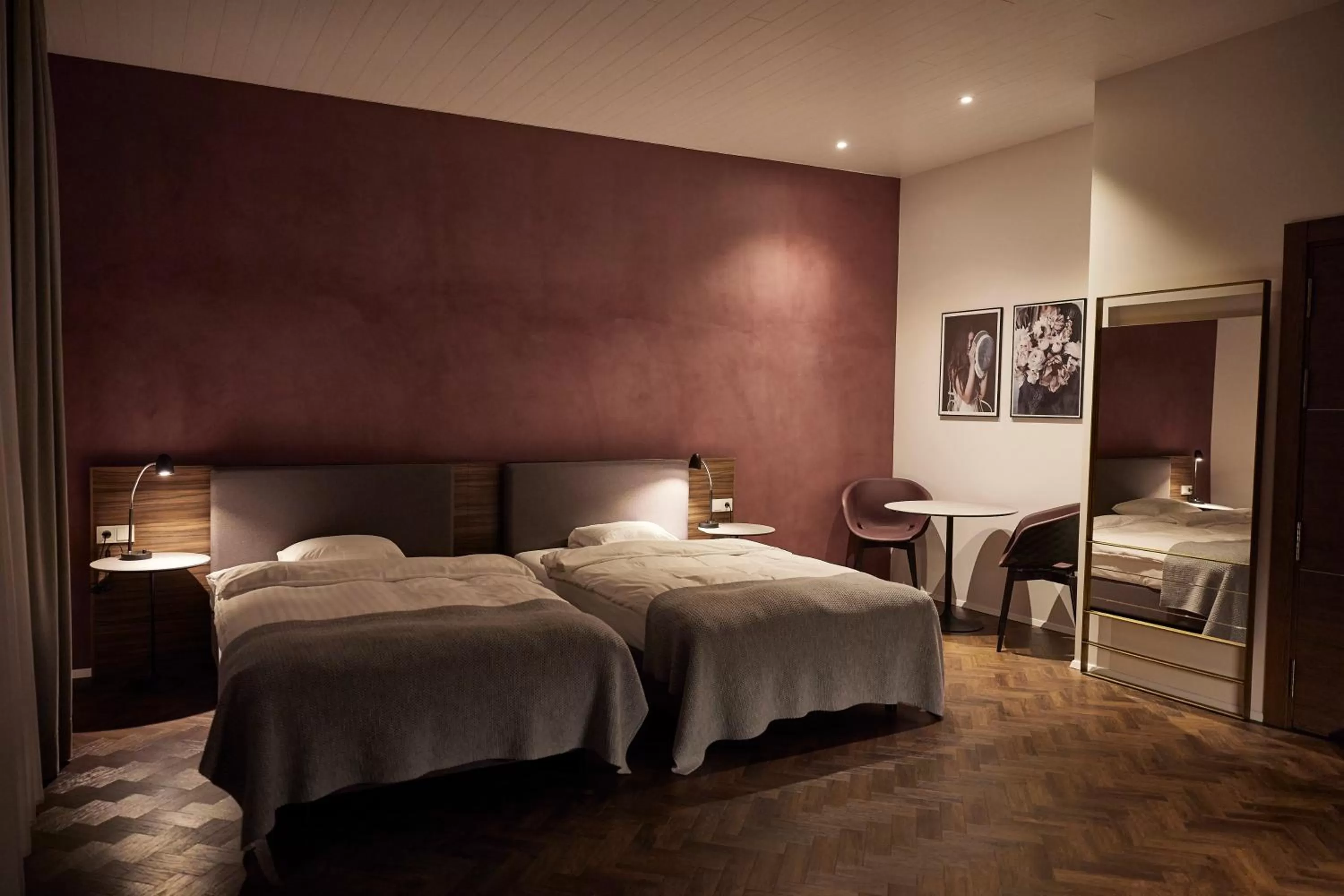 Bed in Hótel Vesturland