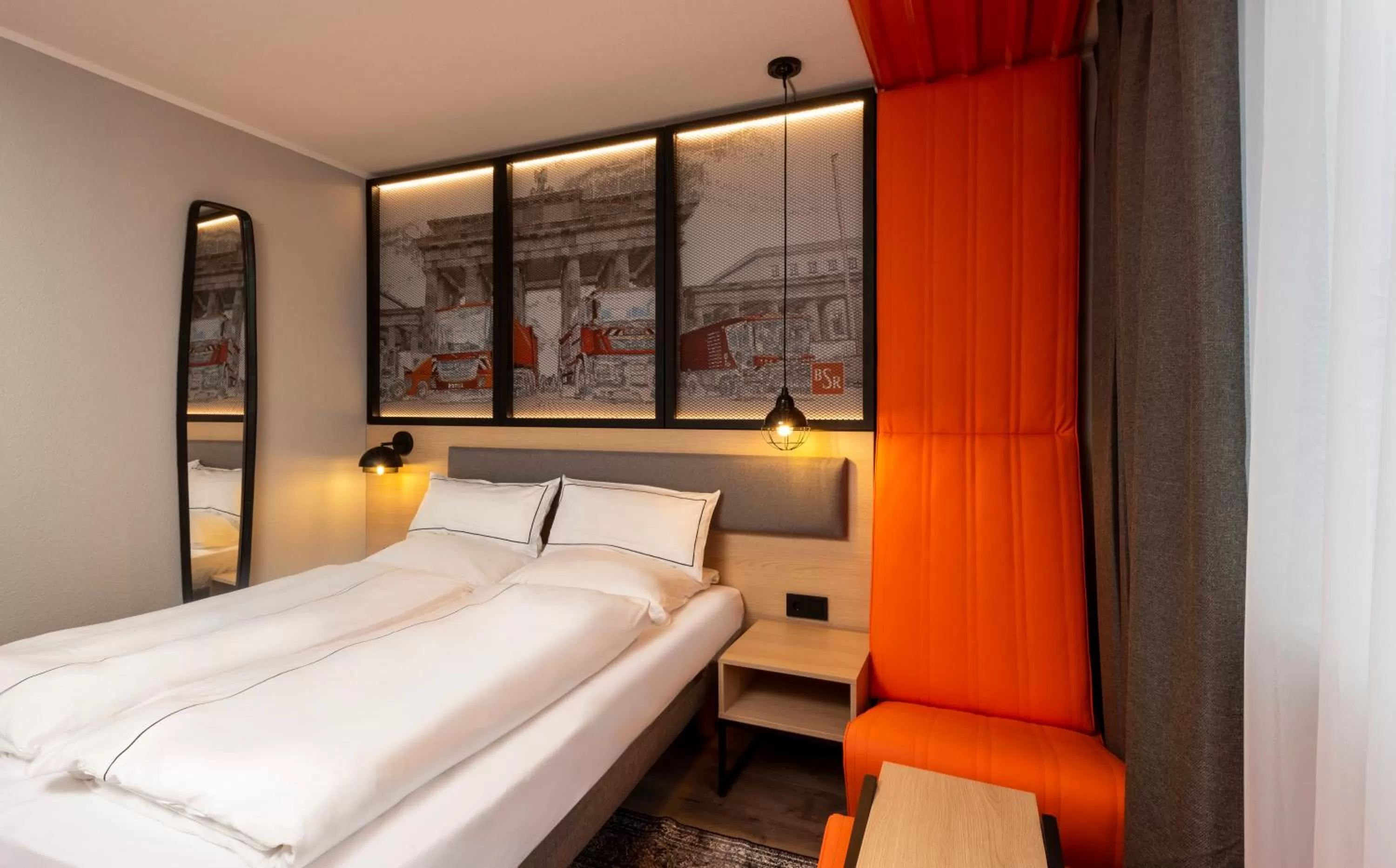 Bed in ibis Styles Berlin Treptow