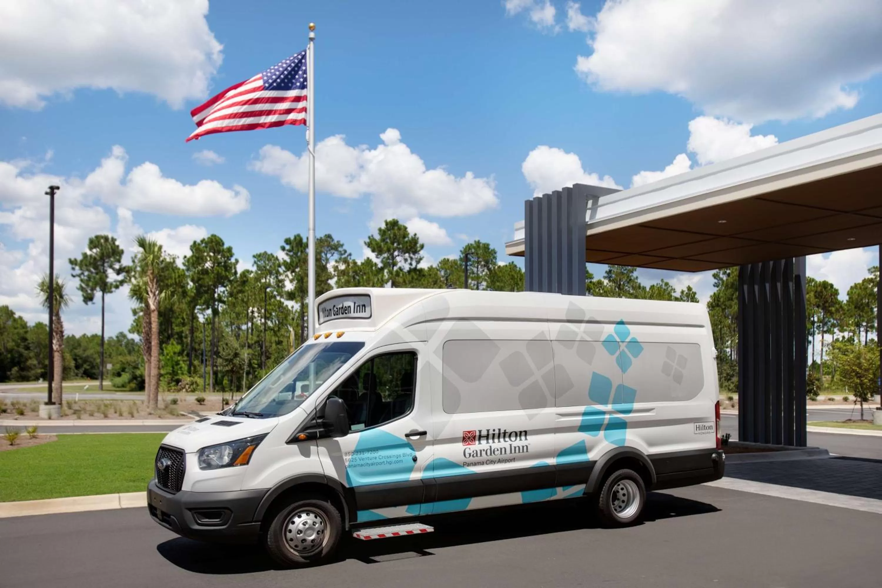 Property building in Hilton Garden Inn Panama City Airport, Fl