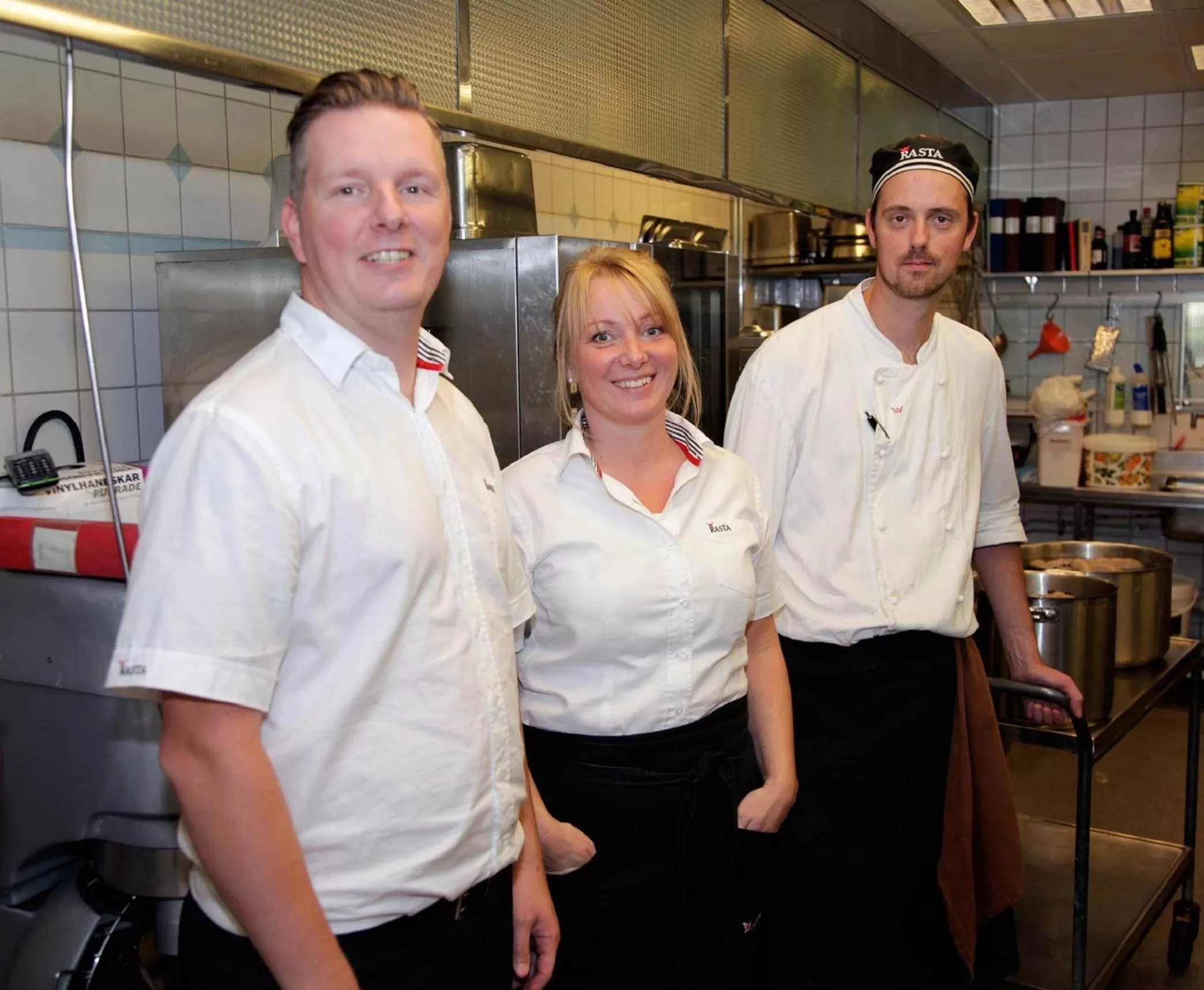 Staff in Rasta Grums