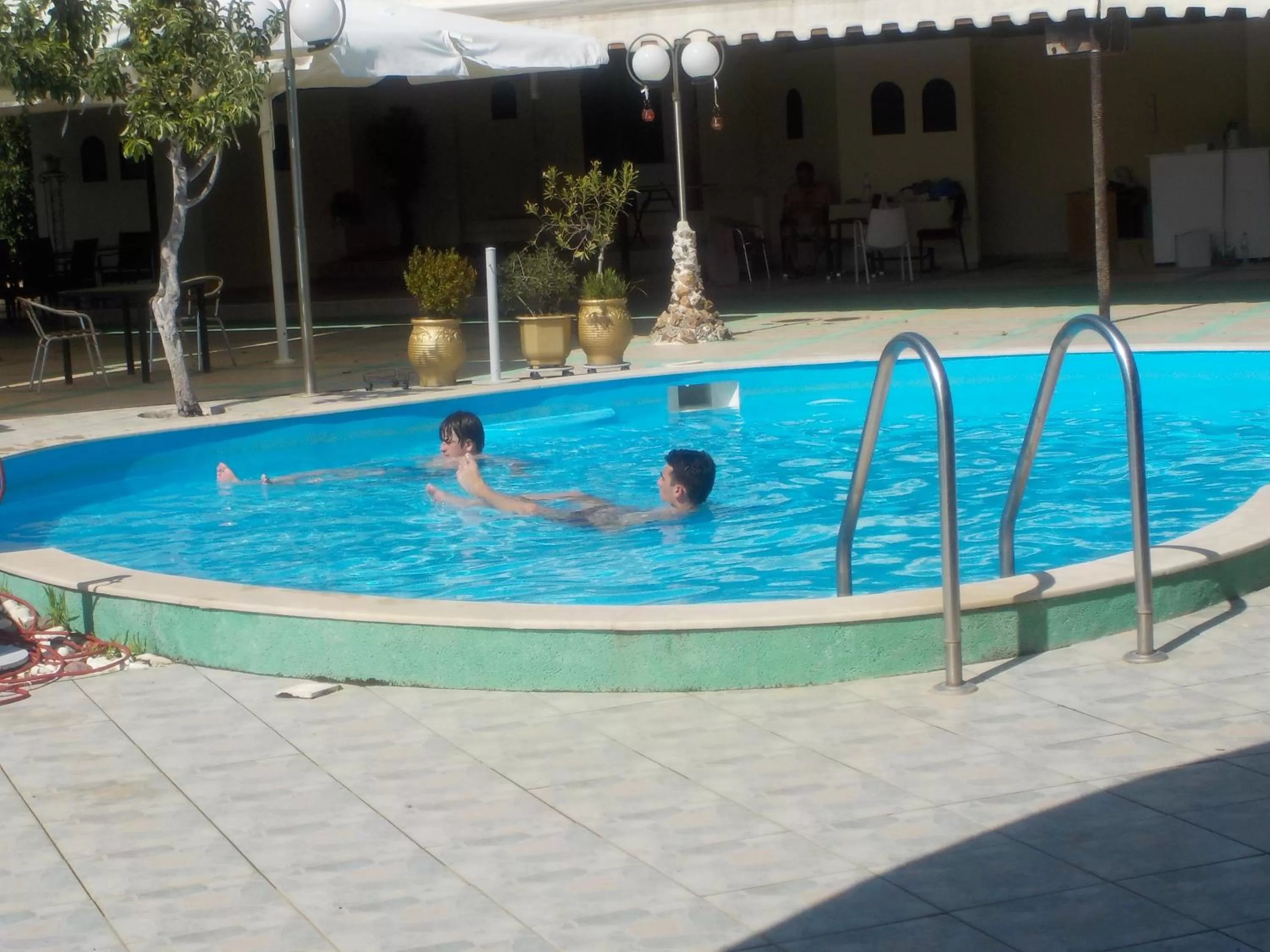 Swimming pool in Achillion Palace