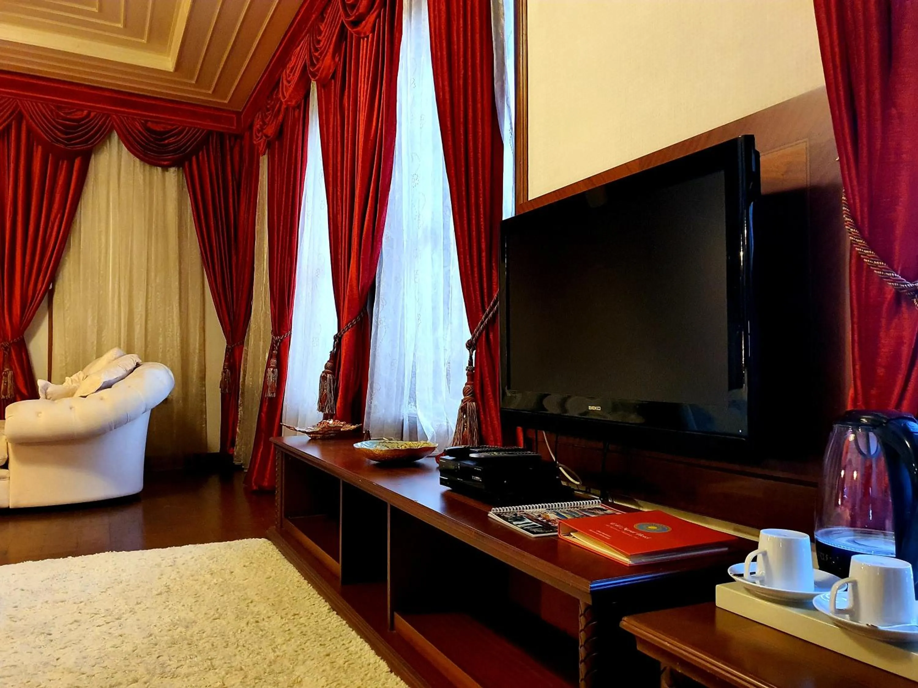 TV and multimedia, Bed in Eski Masal Hotel - Special Class