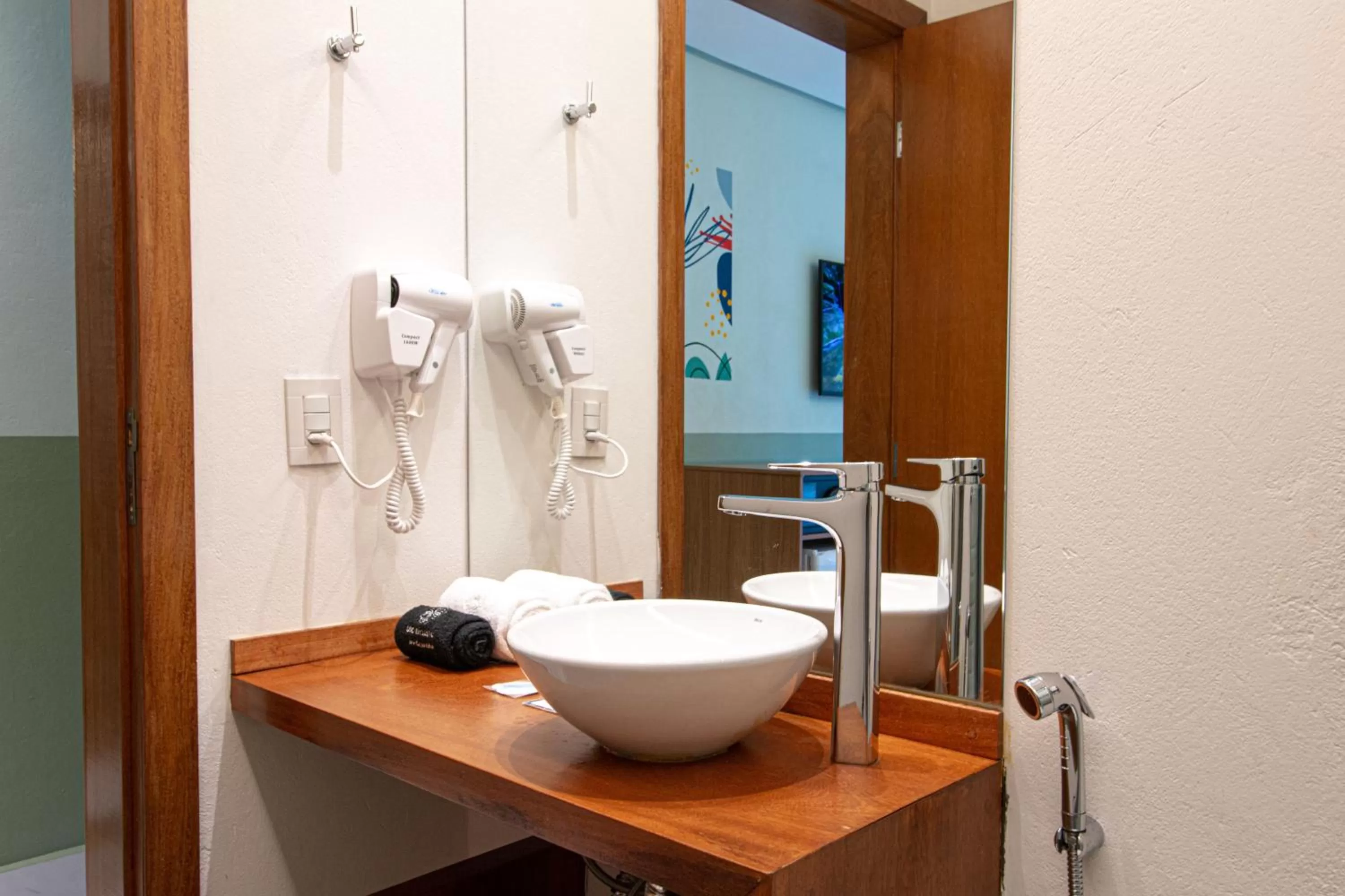 Bathroom in Pousada Flores do Carmo