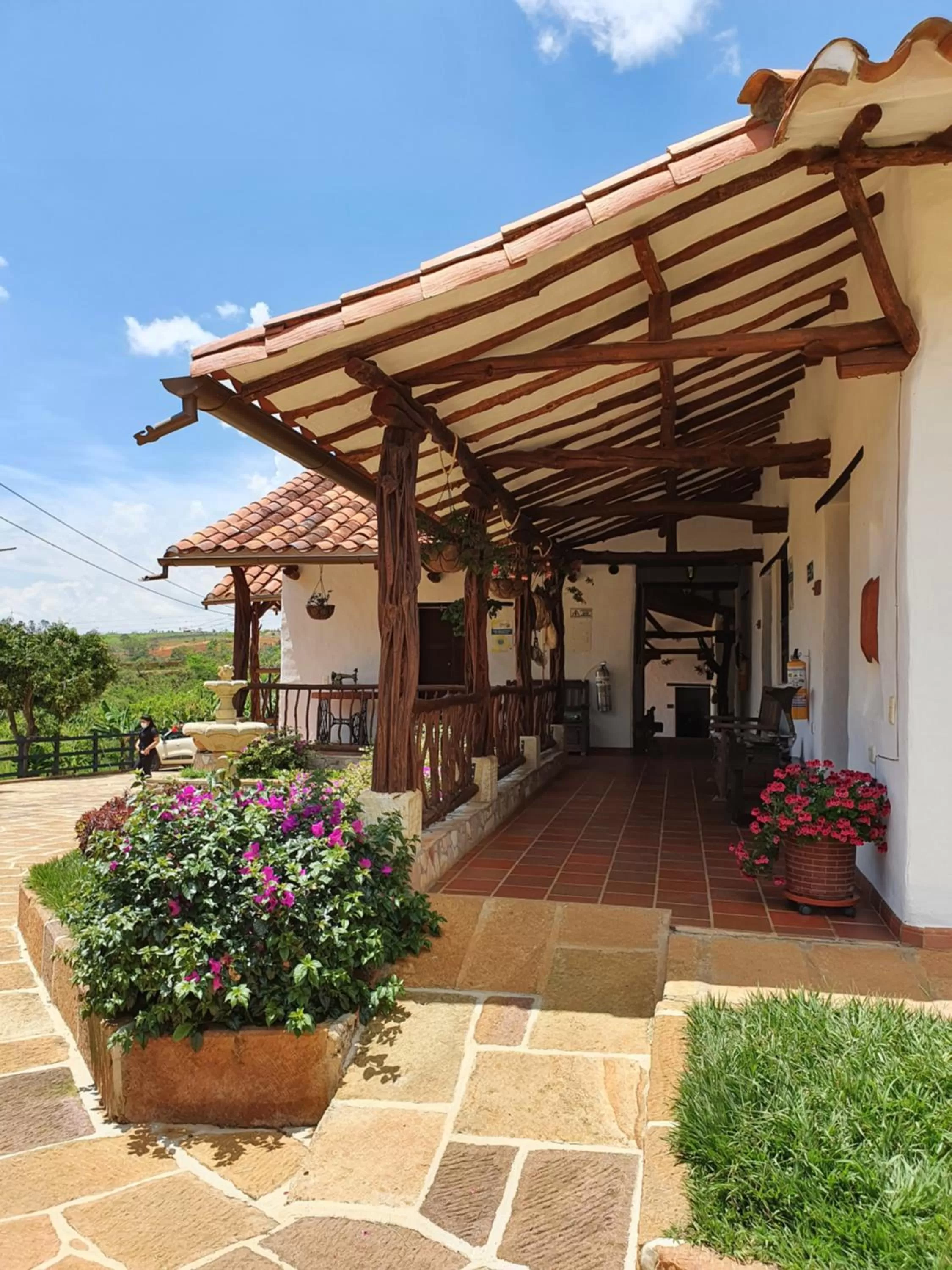 Property building in Hotel Campestre Ataraxia Barichara