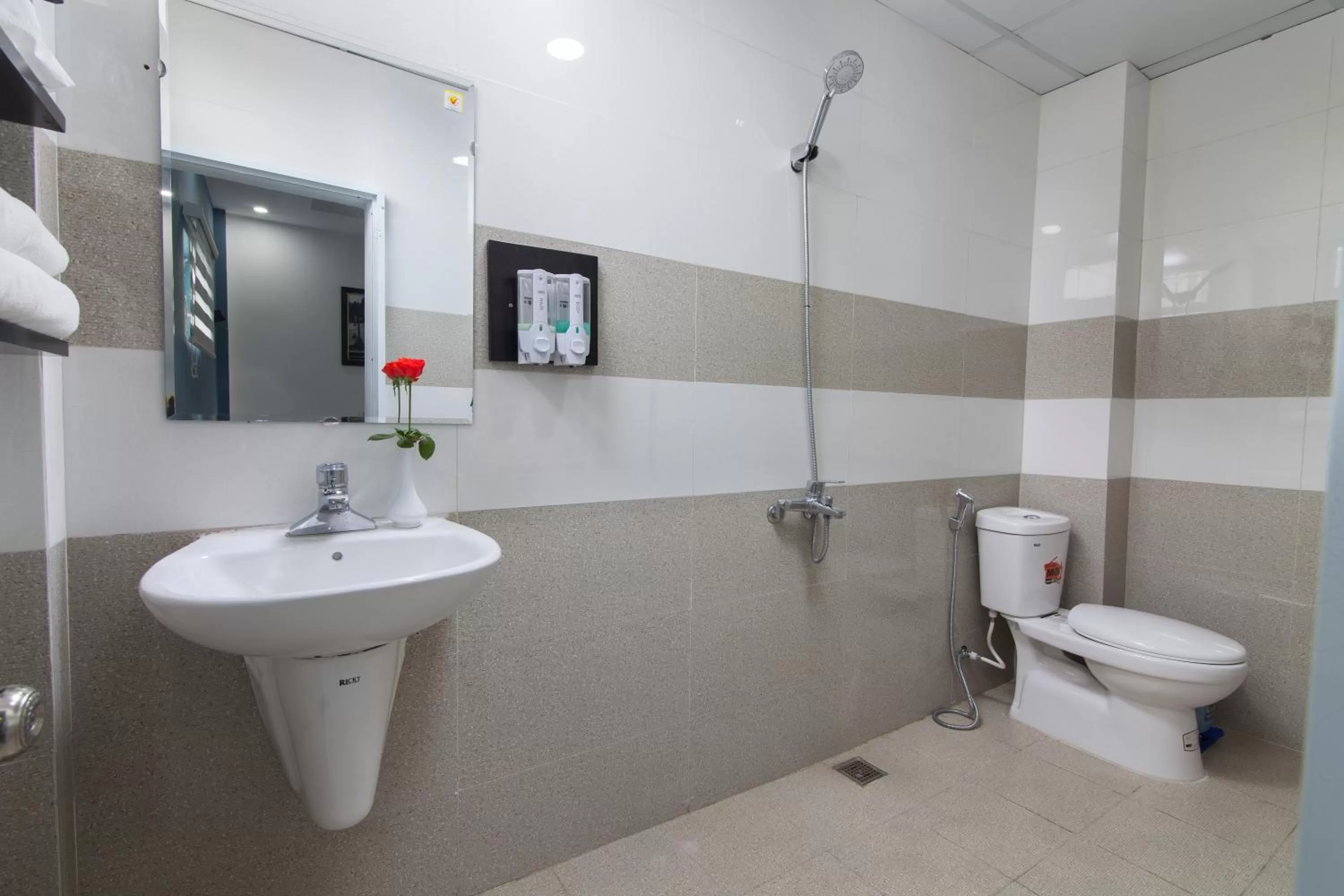 Shower in Hanoi Boutique House