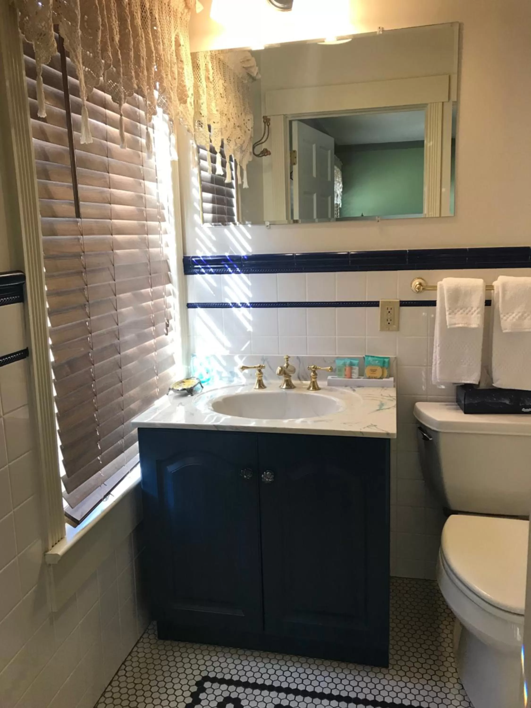 Toilet in Elaine's Cape May Boutique Hotel