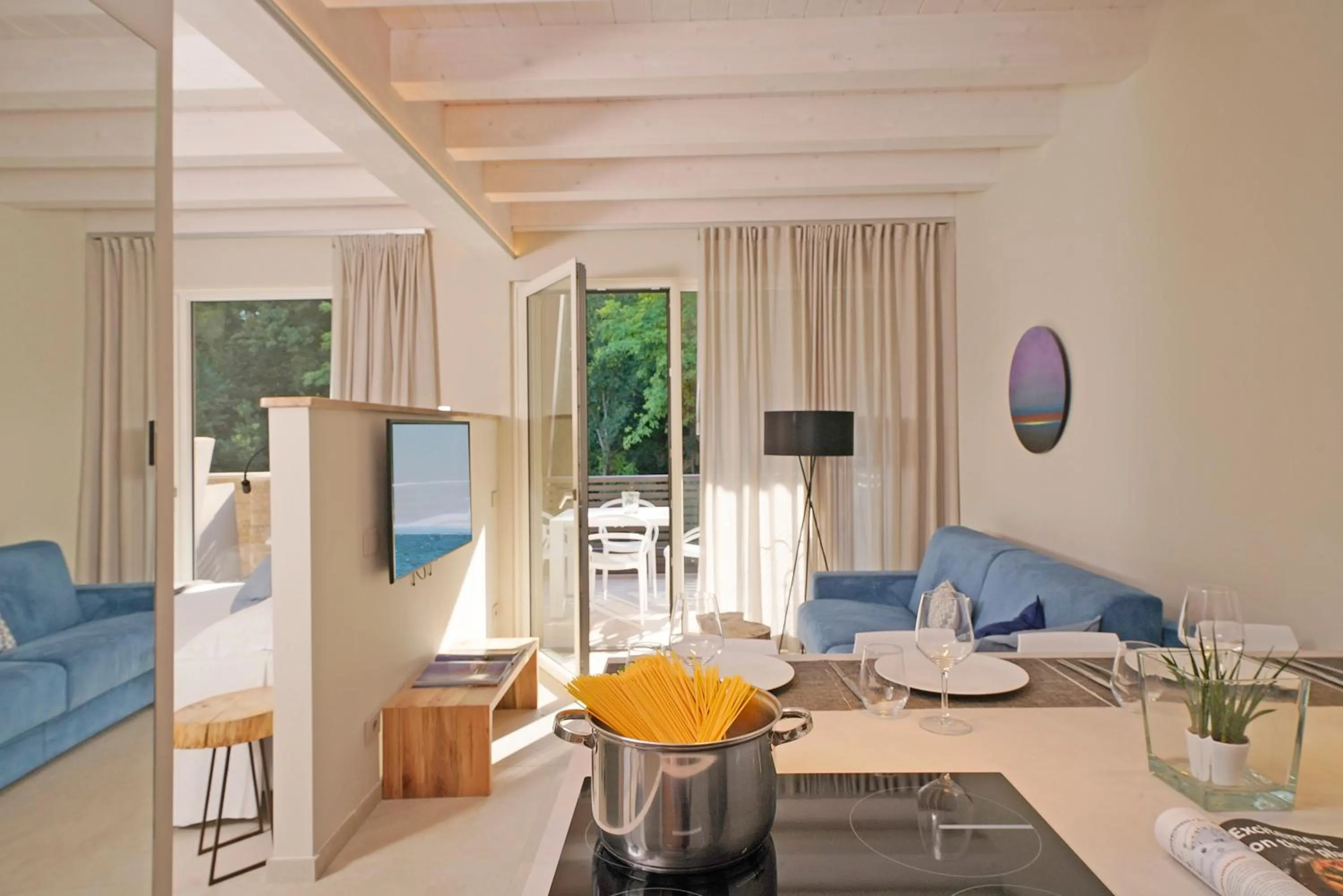 Living room in Lamasu RioVerde - Lago di Garda