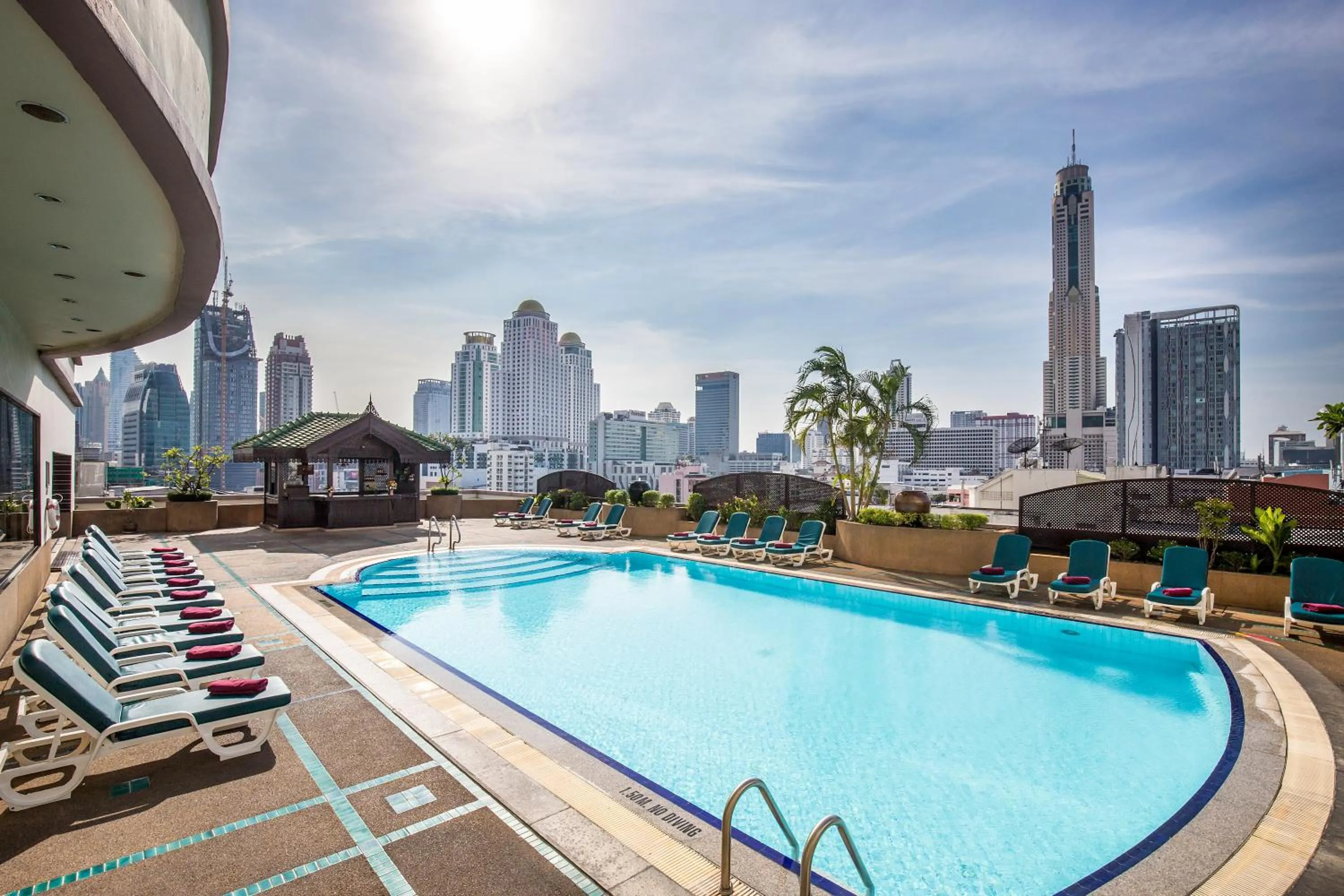 Swimming pool in Ramada by Wyndham D MA Bangkok