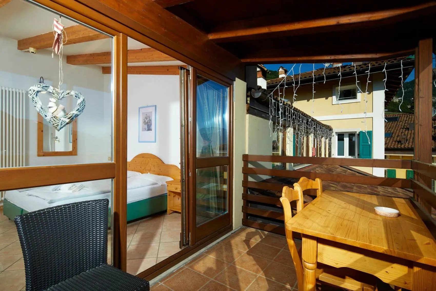 Property building, Bed in Hotel Garnì San Giorgio