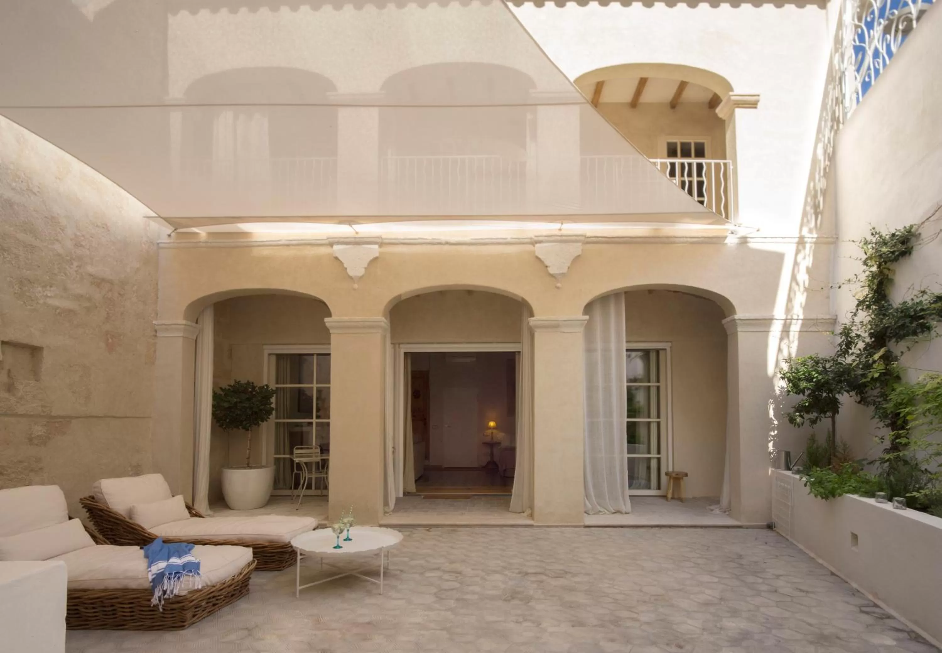 Patio in Jardí de Ses Bruixes Boutique Hotel