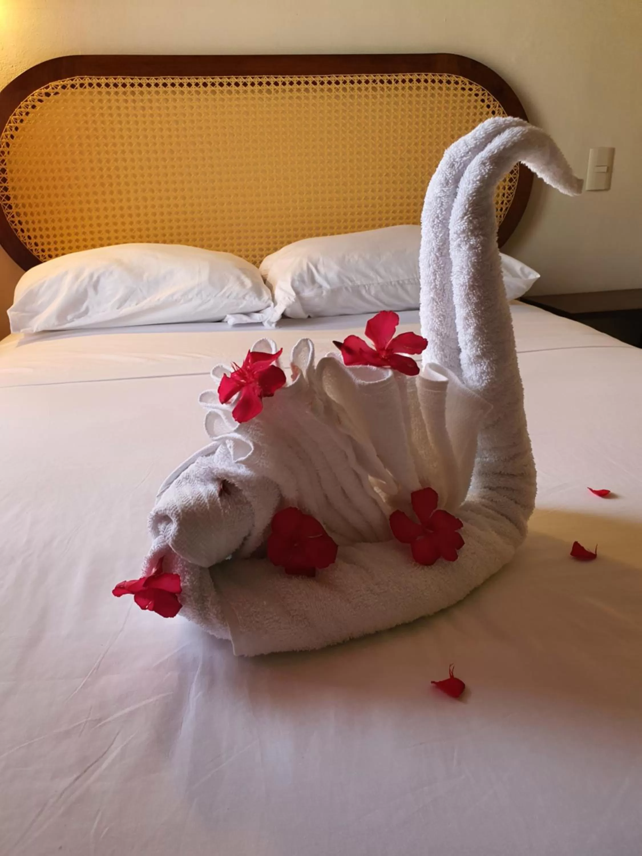 Bed in Hacienda María Elena Yucatán