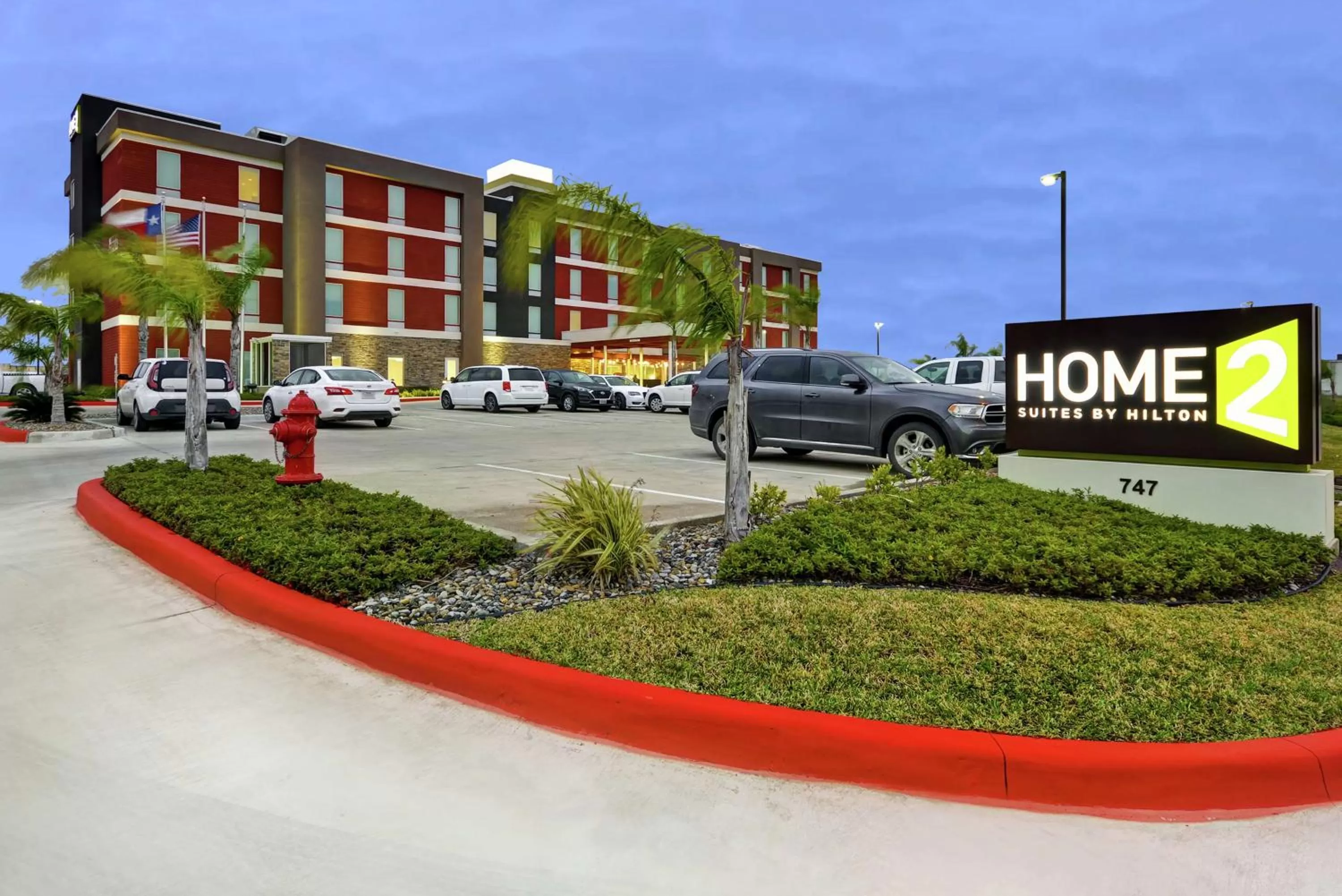 Property building in Home2 Suites by Hilton Brownsville