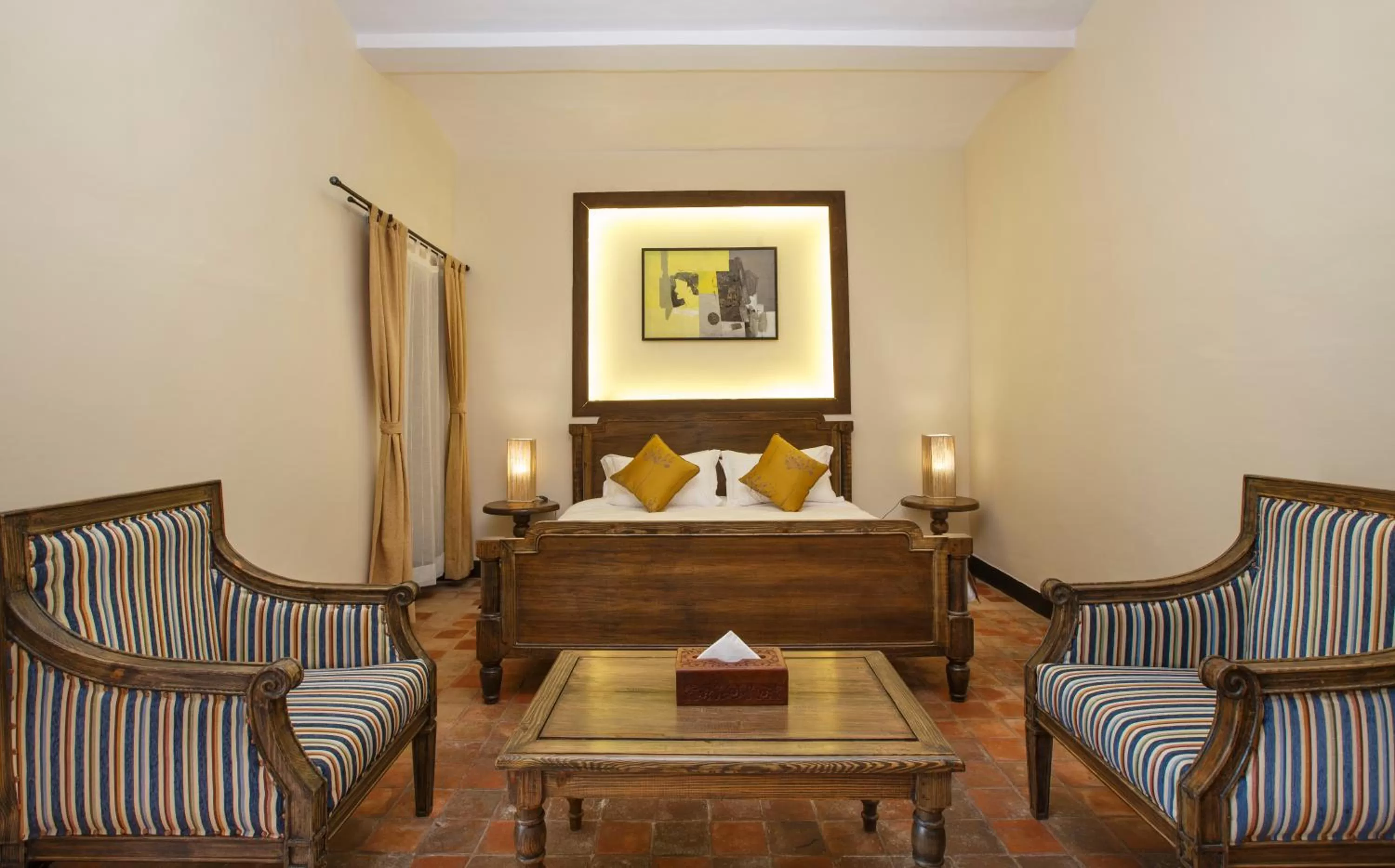 Bedroom in Thamel Villa Heritage Hotel