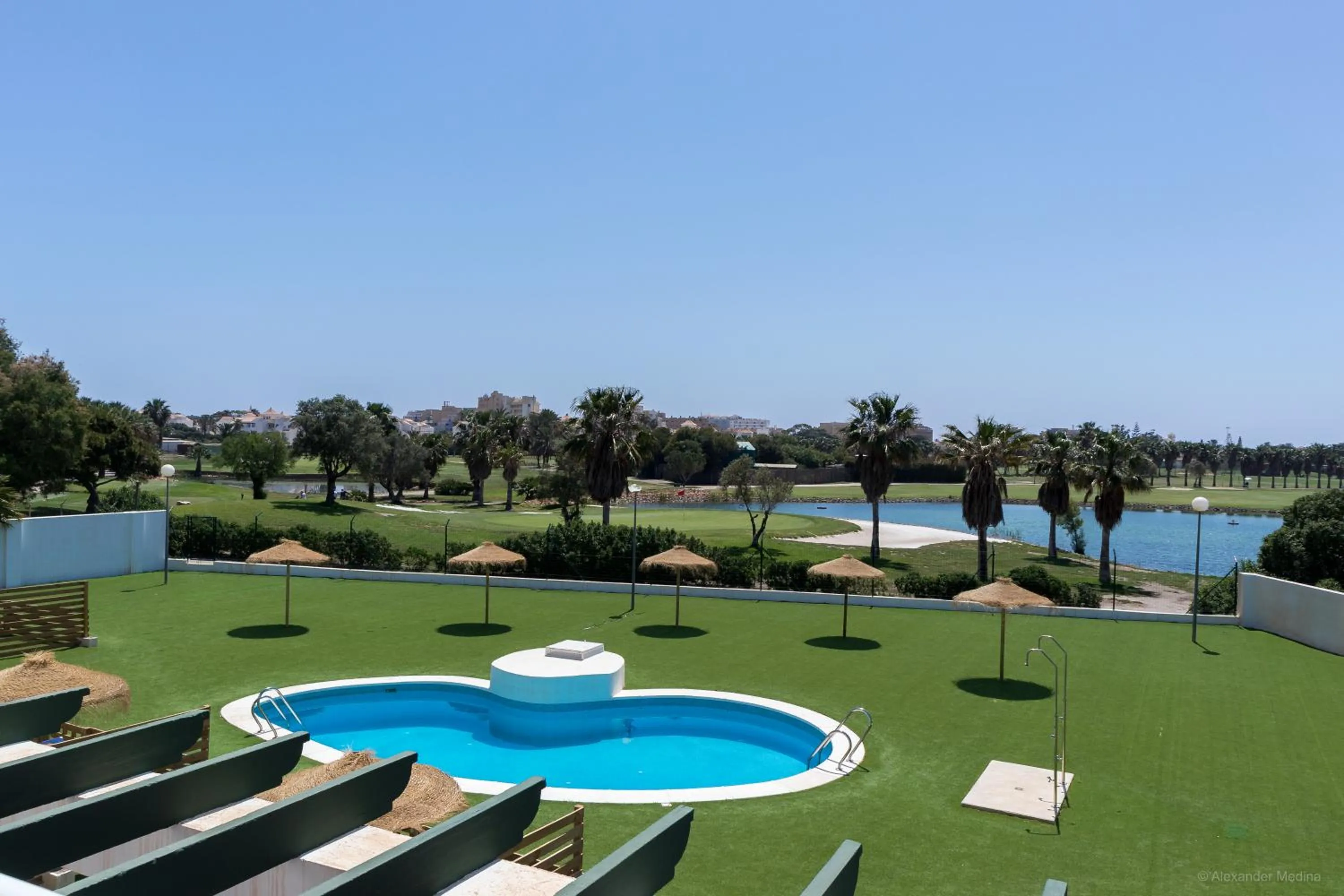 View (from property/room) in Roquetas Beach and Playa Serena Golf Village