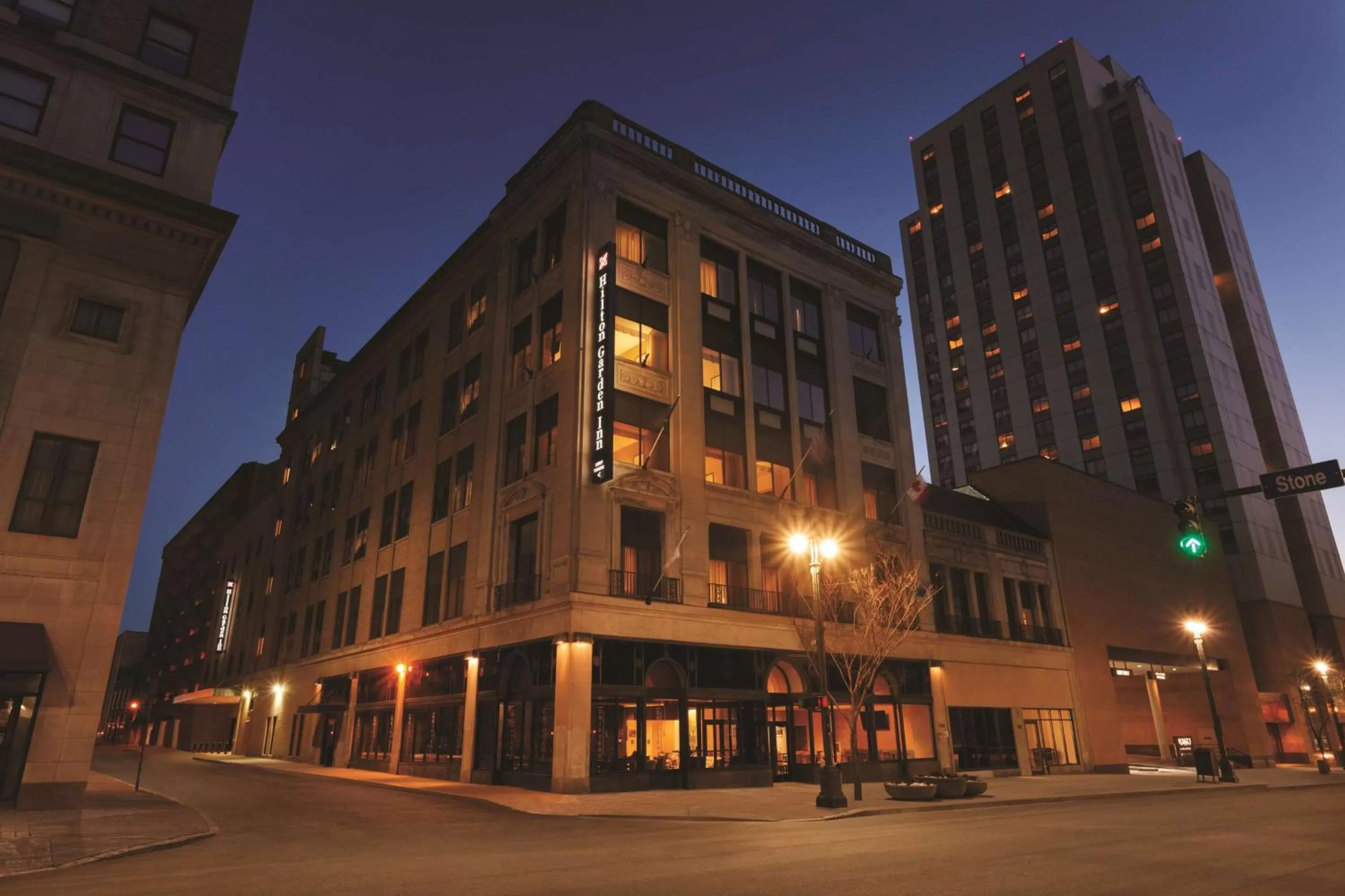 Property building in Hilton Garden Inn Rochester Downtown, NY