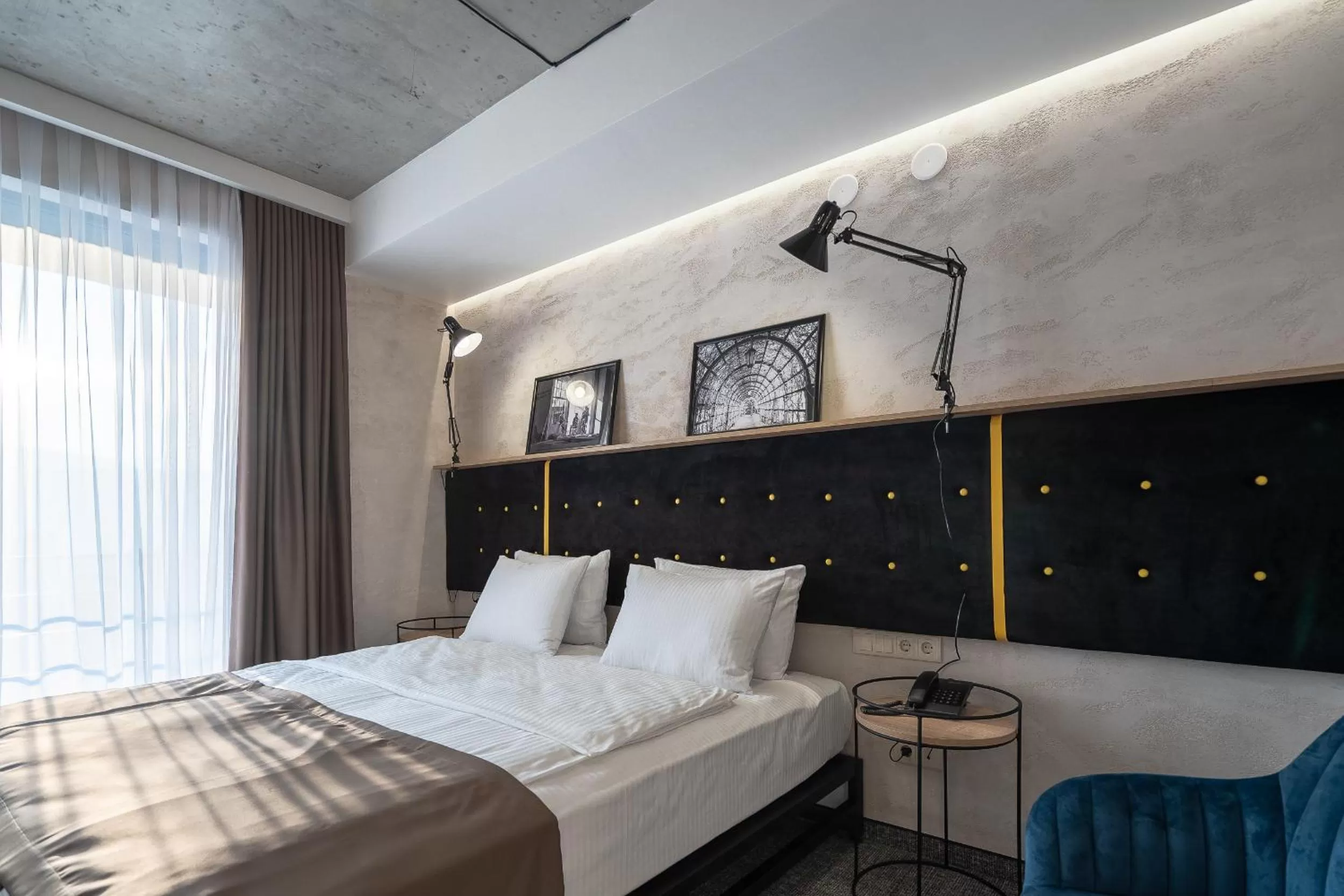 Bed in Tbilisi Story Hotel