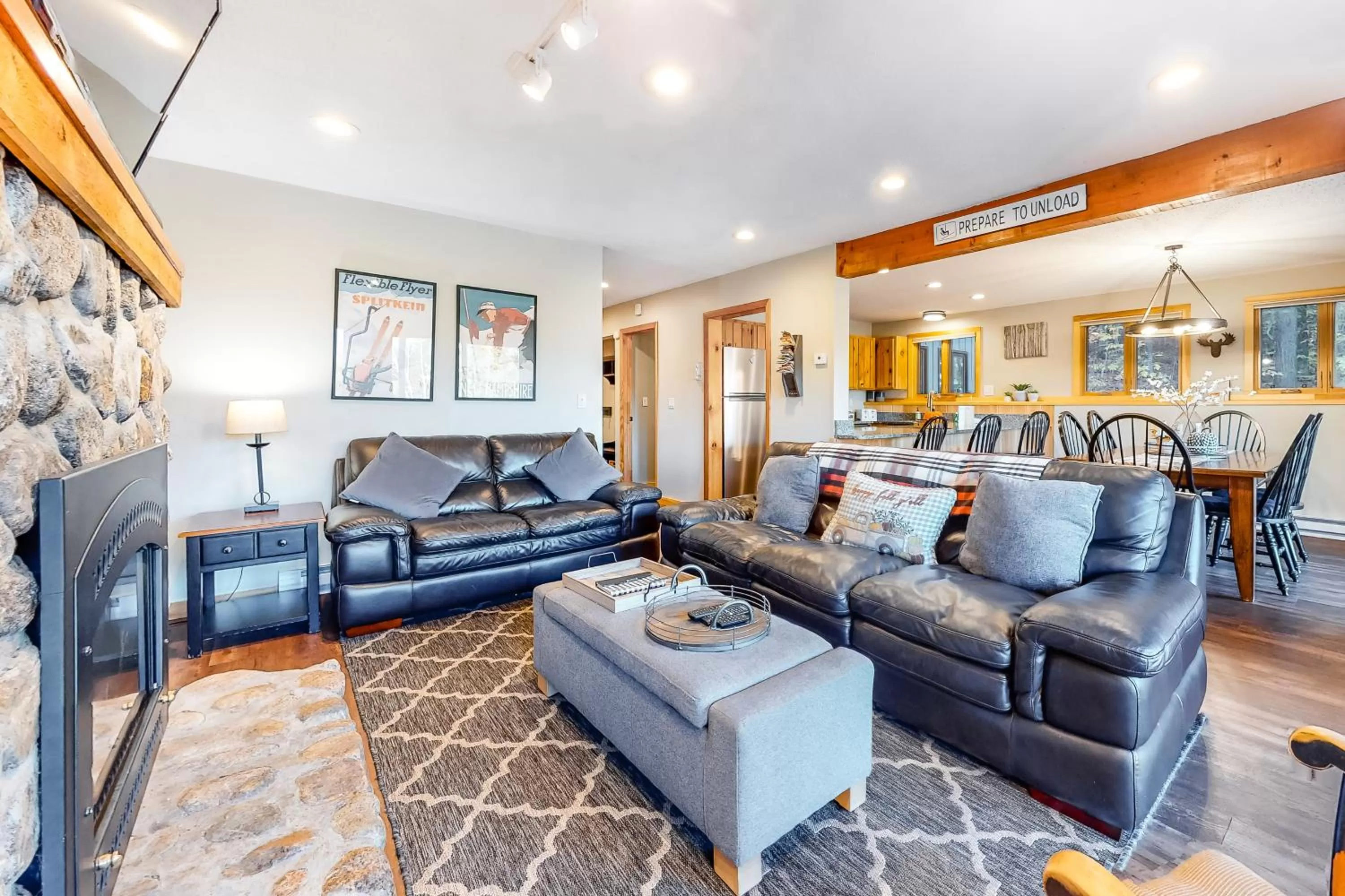 Seating Area in Mountain View Home