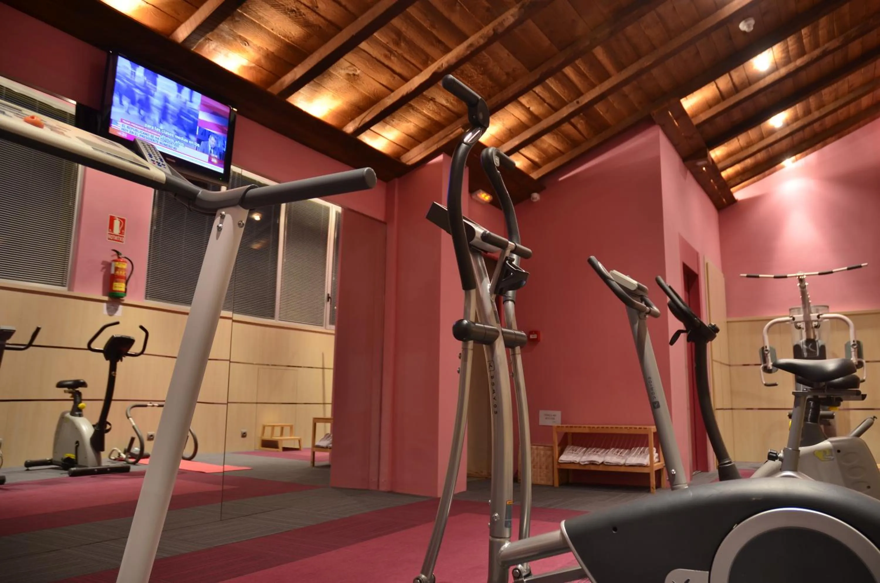 Fitness centre/facilities in Hotel Oriente