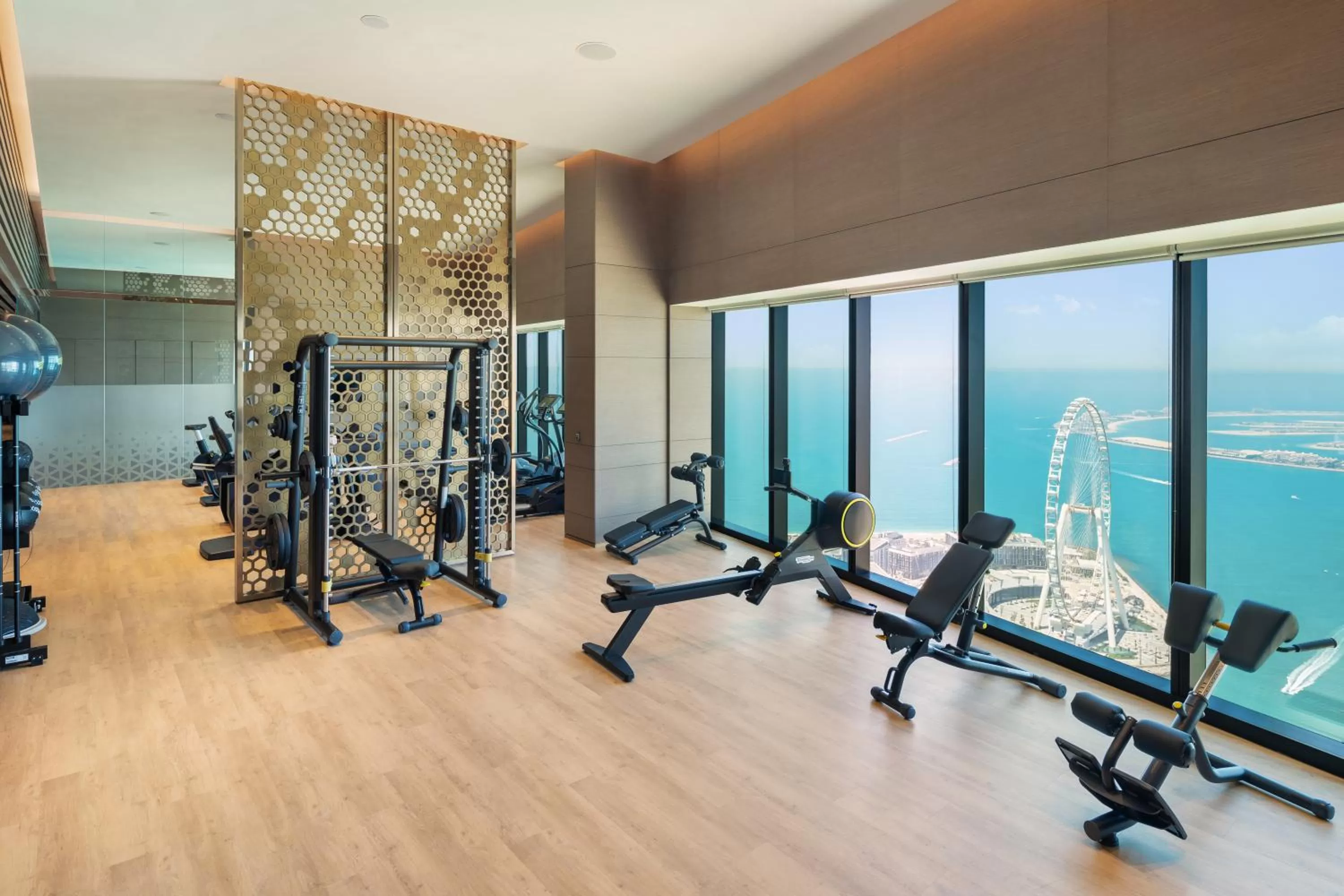 Fitness centre/facilities in Address Beach Resort