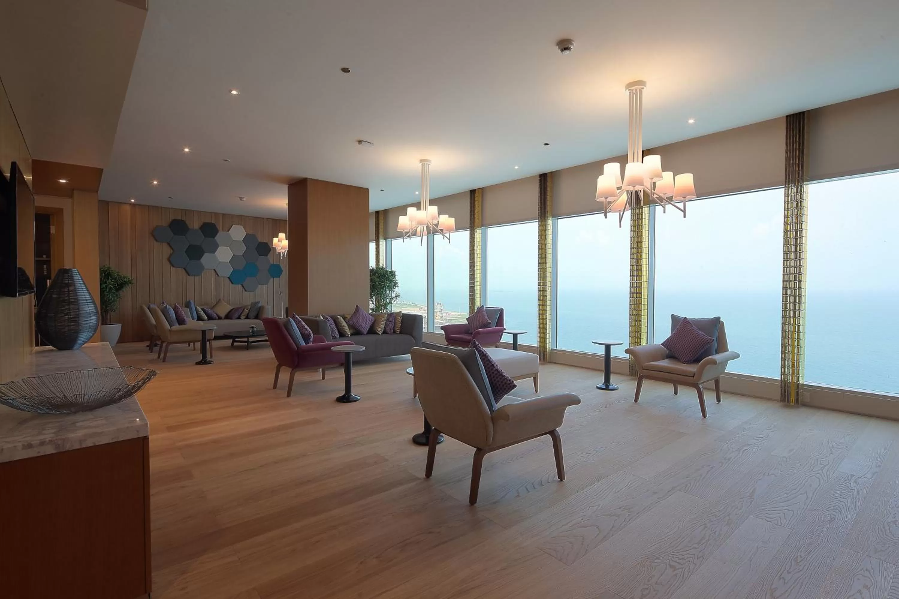 Lounge or bar in Novotel Jazan