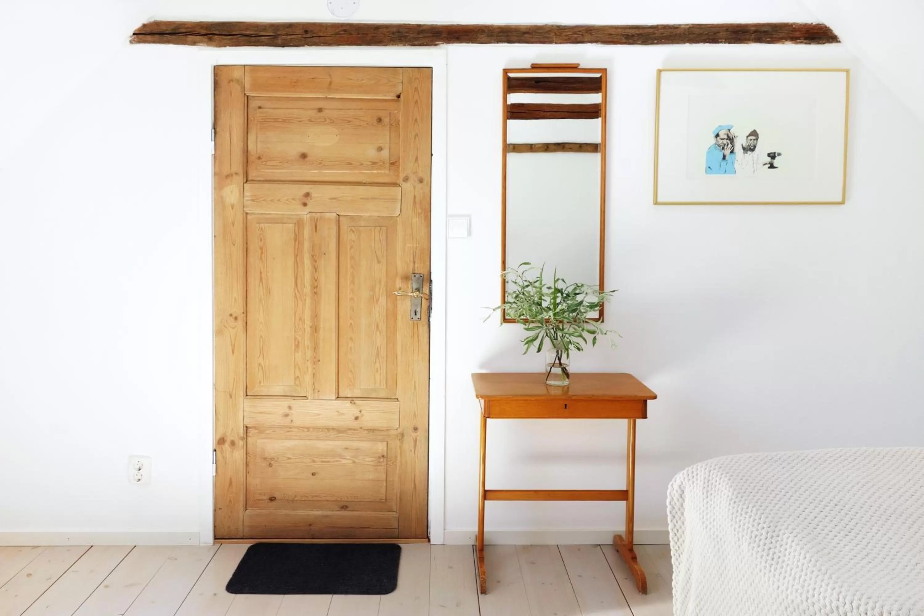 Bedroom in Vikens bed and Breakfast