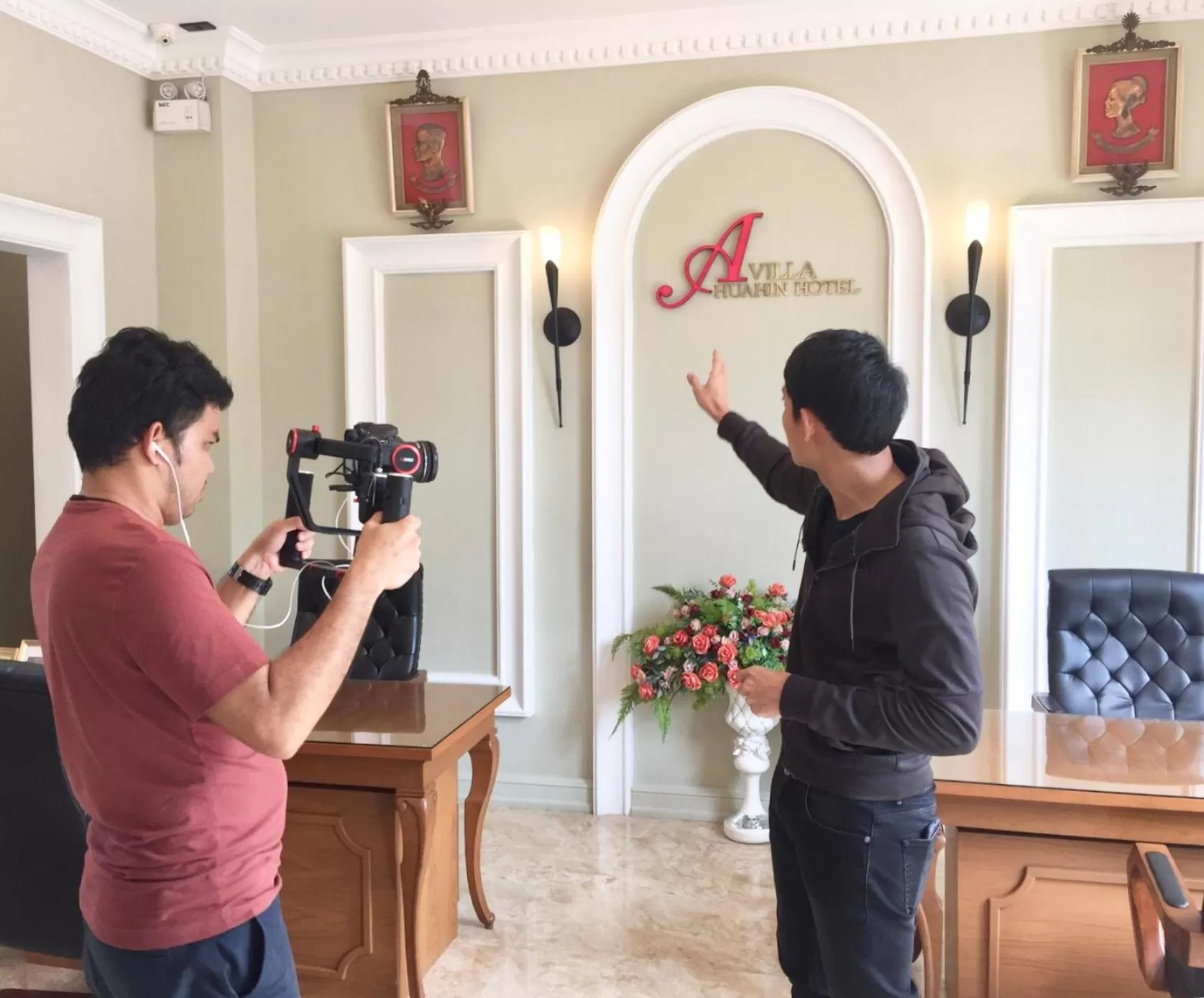 Lobby or reception in A Villa Hua Hin Hotel