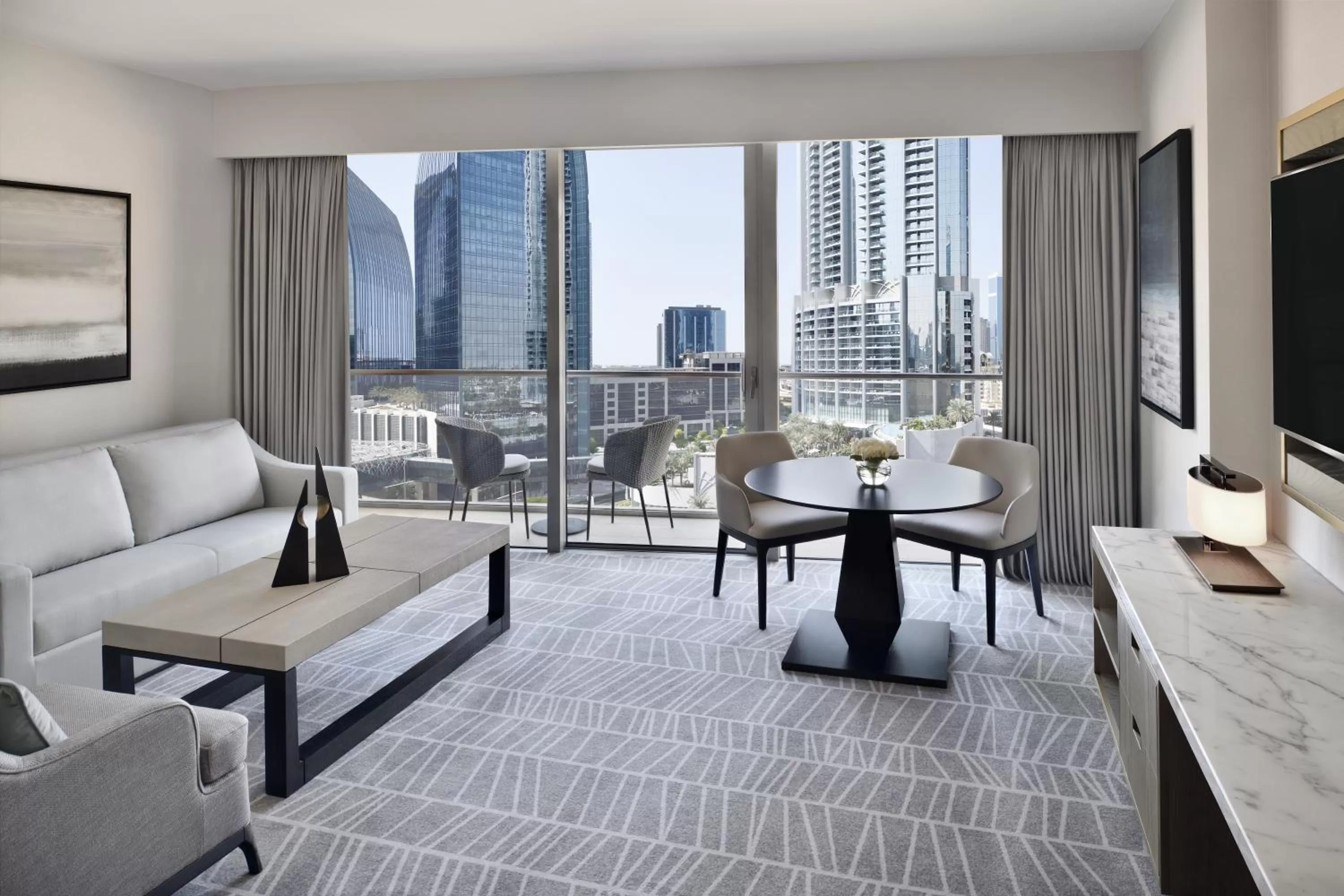 Living room in Address Dubai Mall