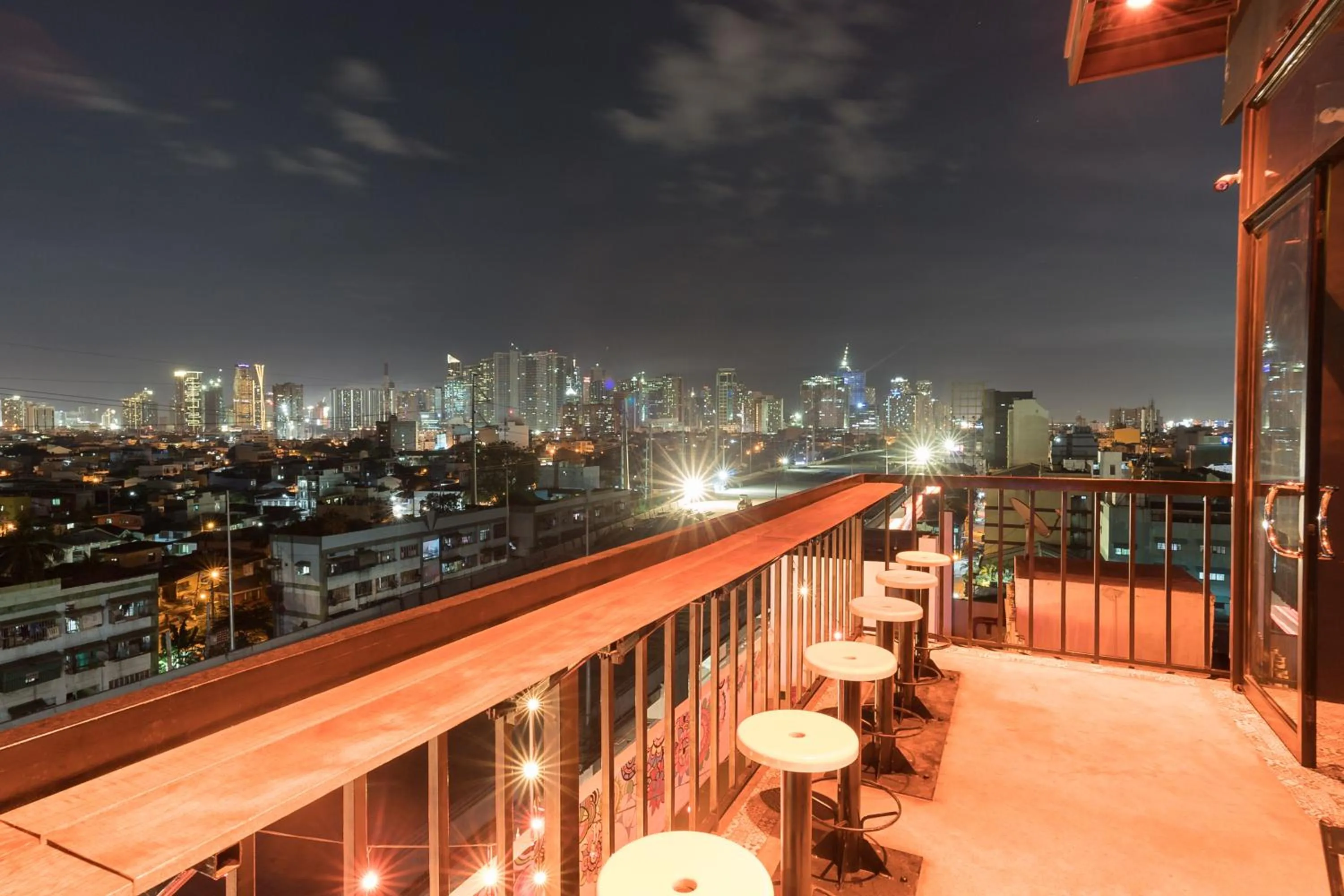 City view in Heroes Hotel