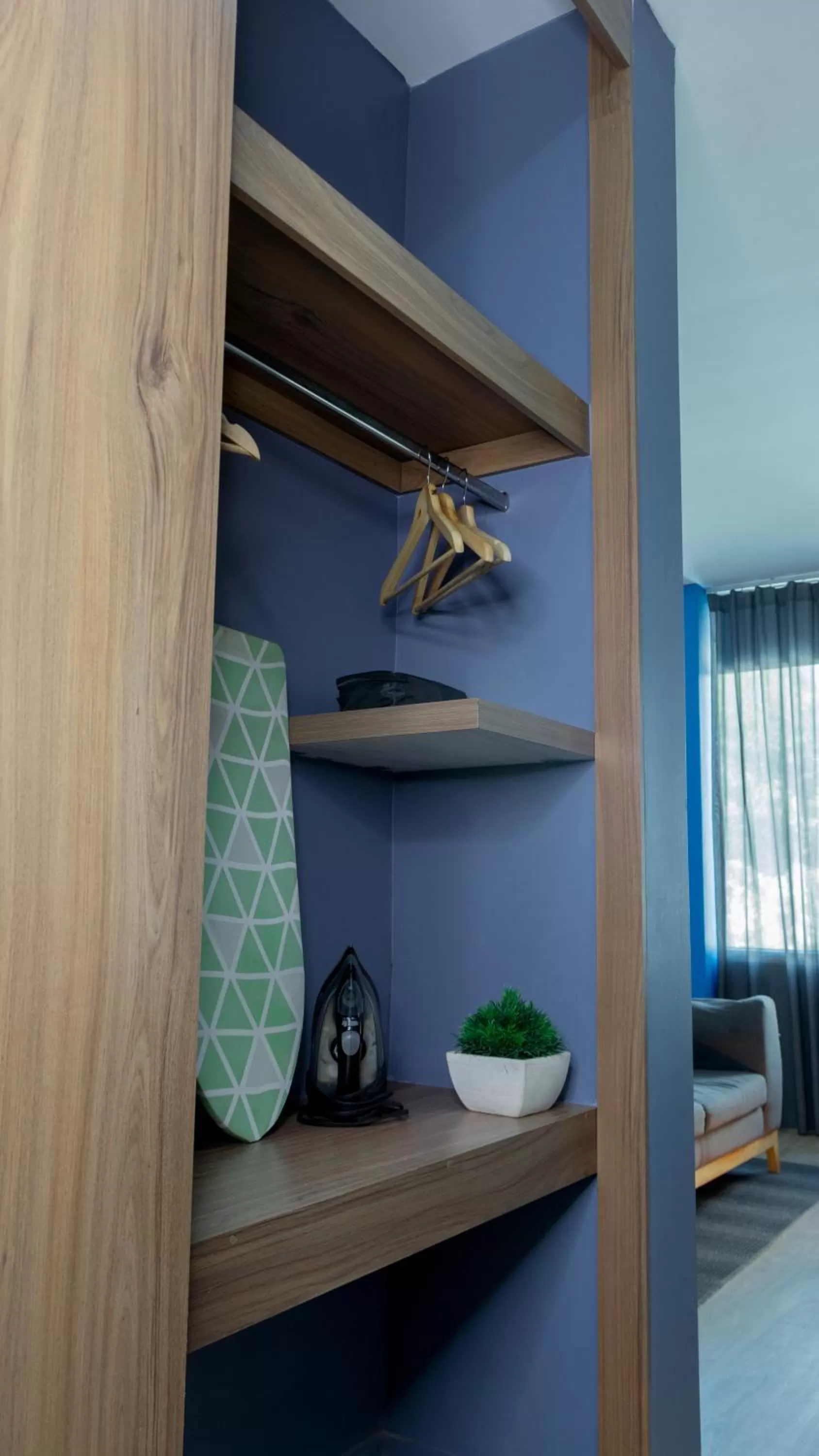 wardrobe in Hotel Blue Concept