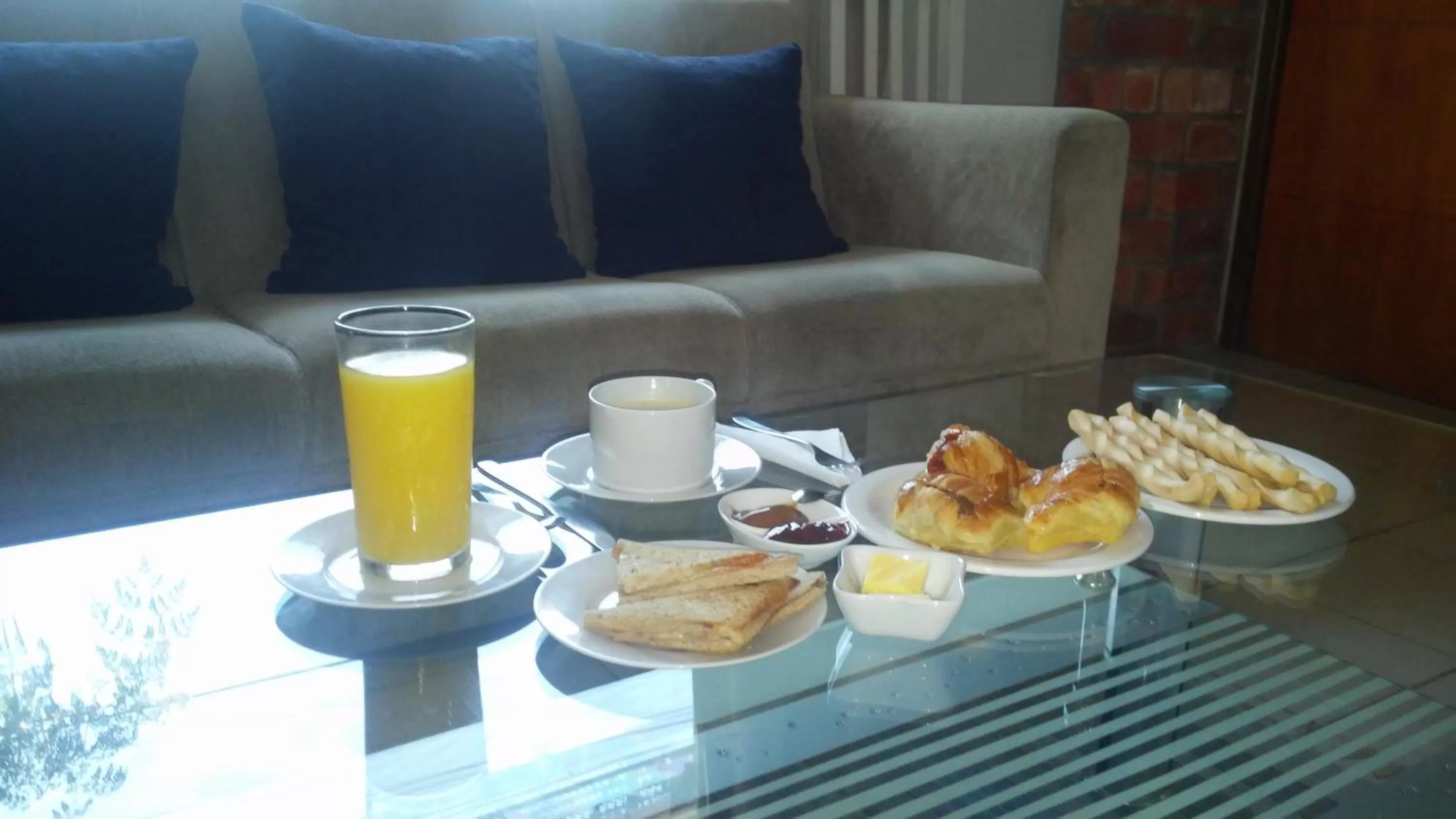 Breakfast in Madame Lynch Hotel Asuncion