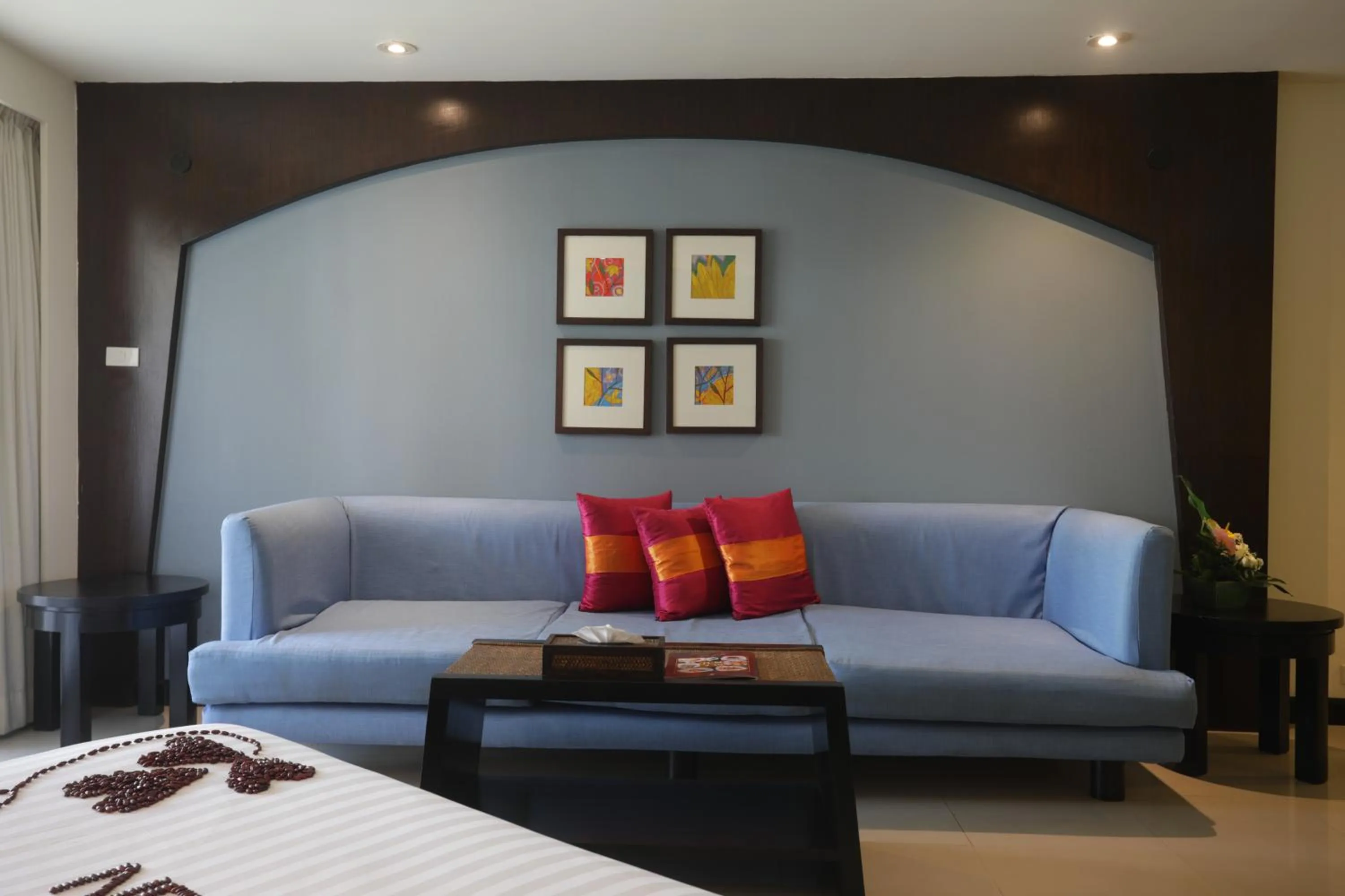 Living room, Bed in Woraburi Phuket Resort & Spa - SHA Plus