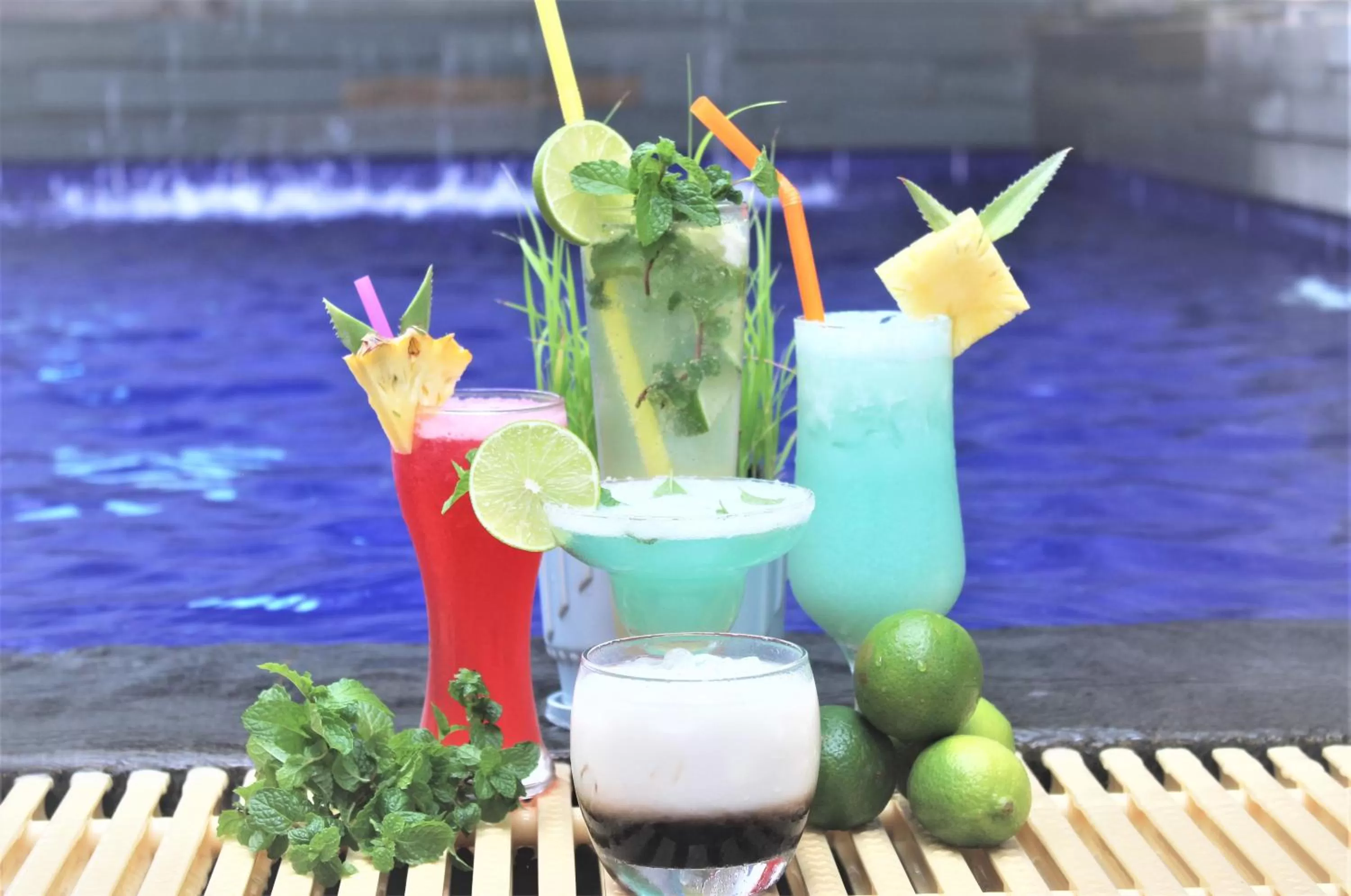 Alcoholic drinks in Long Night Siem Reap Hotel