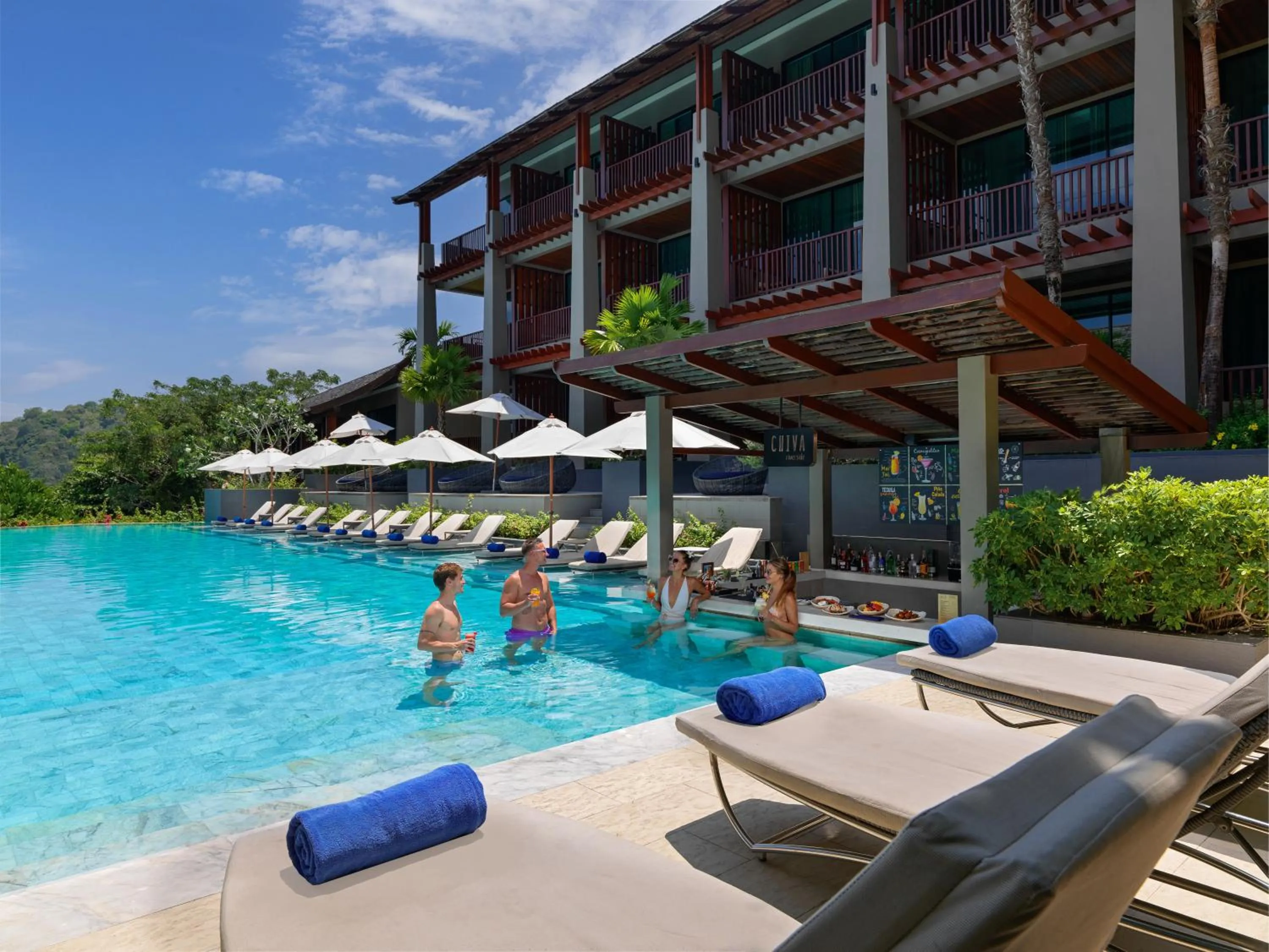 Swimming pool in Avista Hideaway Phuket Patong - MGallery