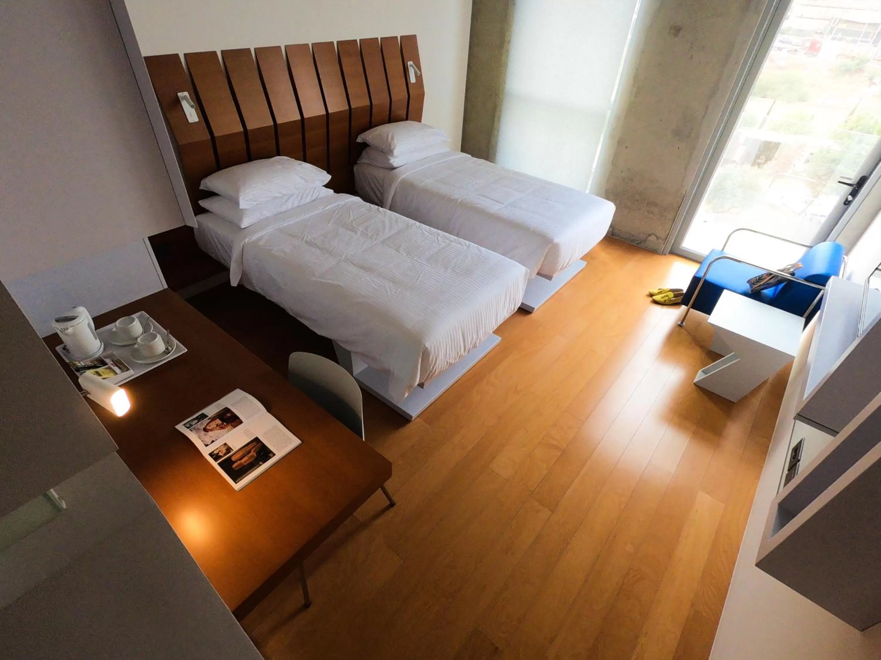 Bed in Bossa Nova Beirut Hotel