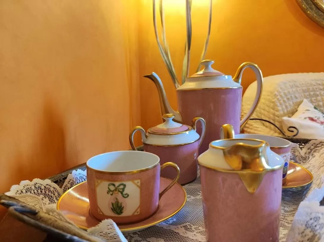 Drinks in Villa Pieve