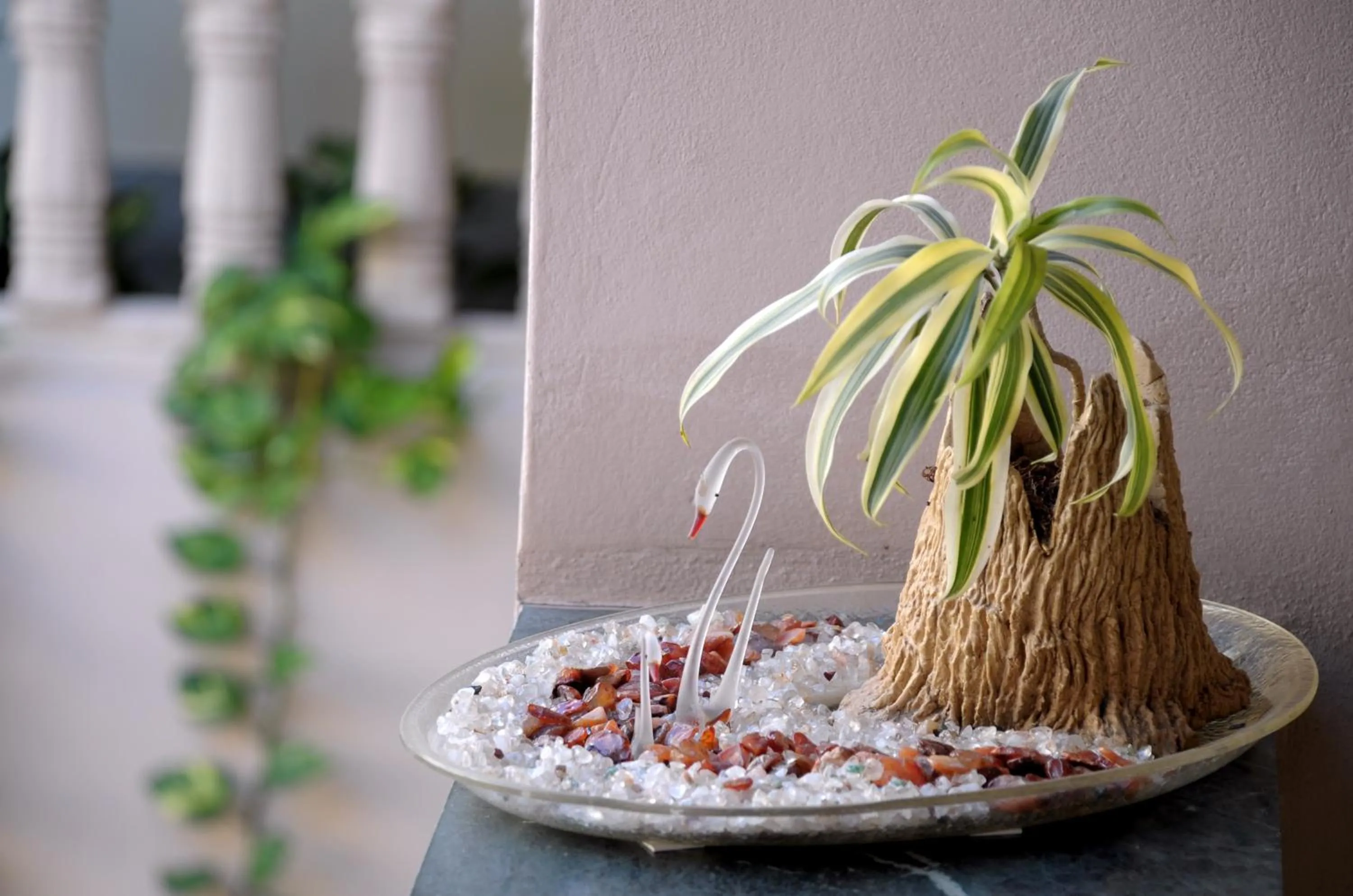 Decorative detail in Tara Niwas