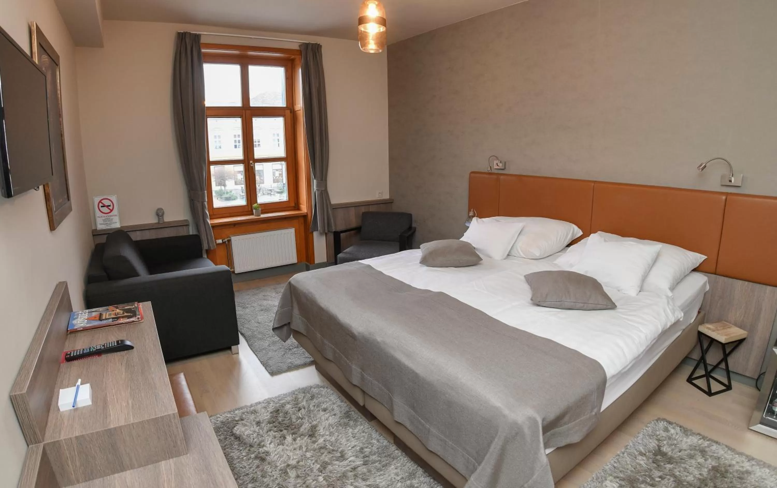 Bed in Portré Panzió