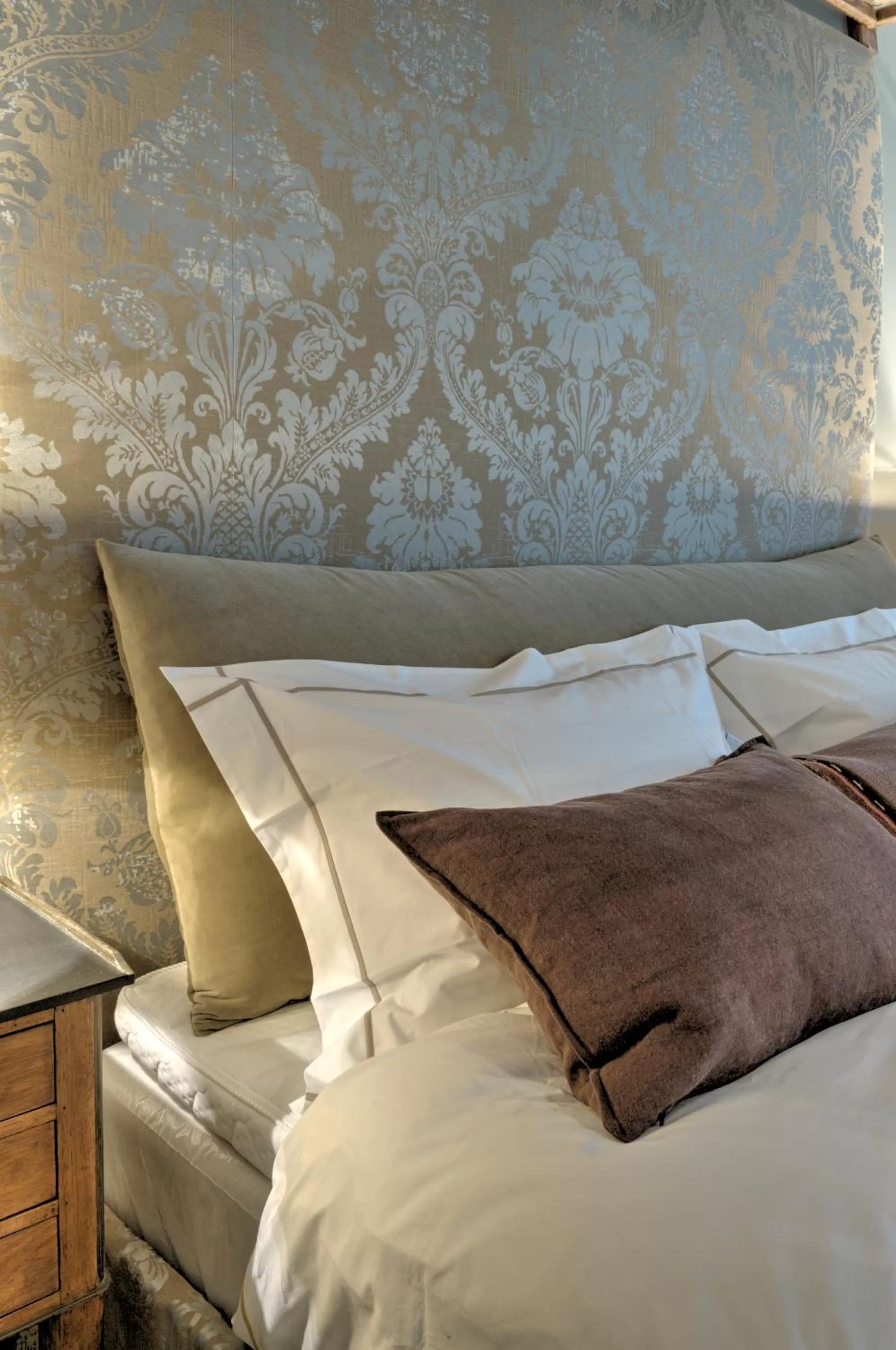 Decorative detail, Bed in Camillas Hus