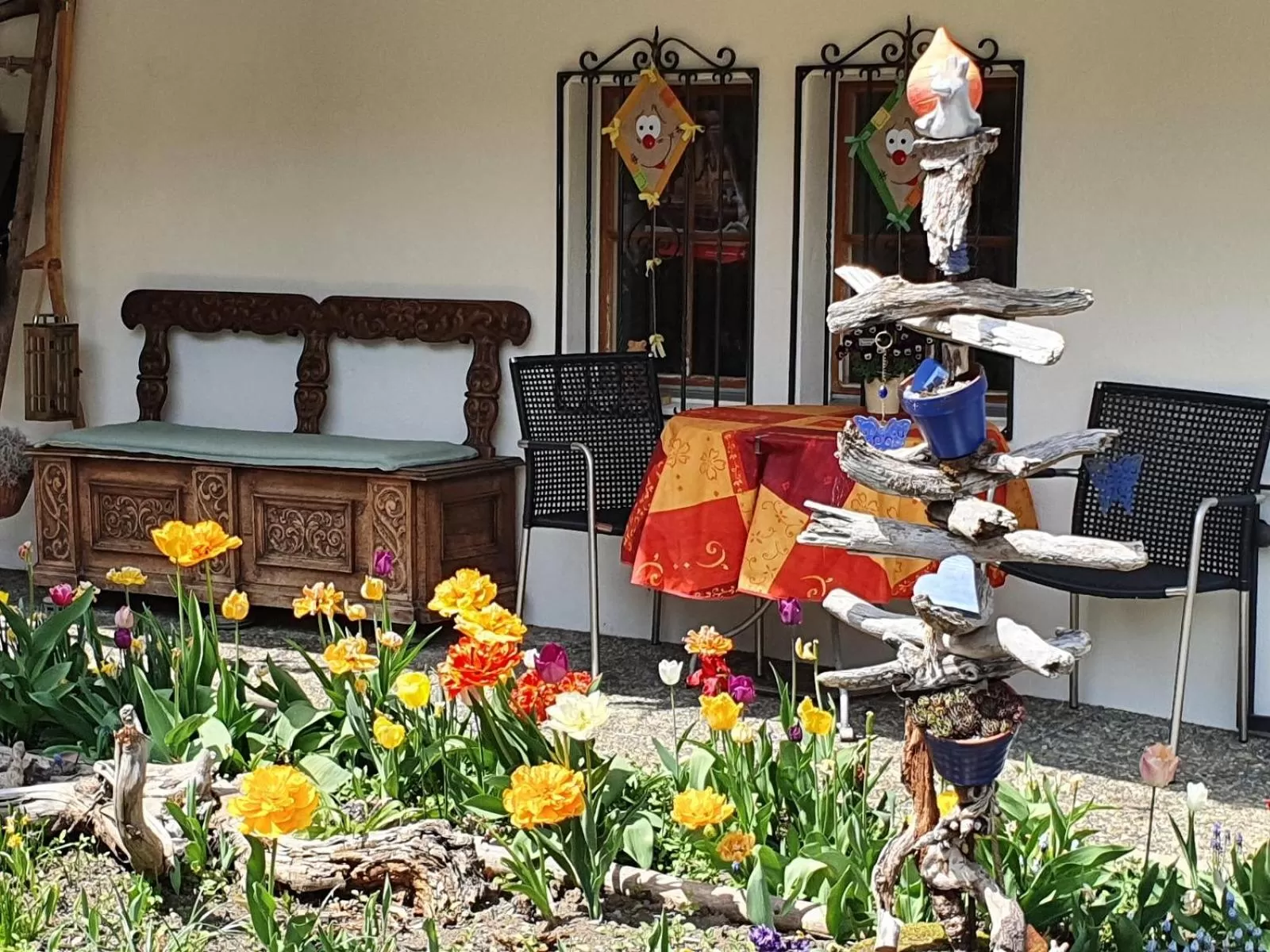 Property building in Chalet-Gafri - BnB - Frühstückspension und Gastfreundschaft