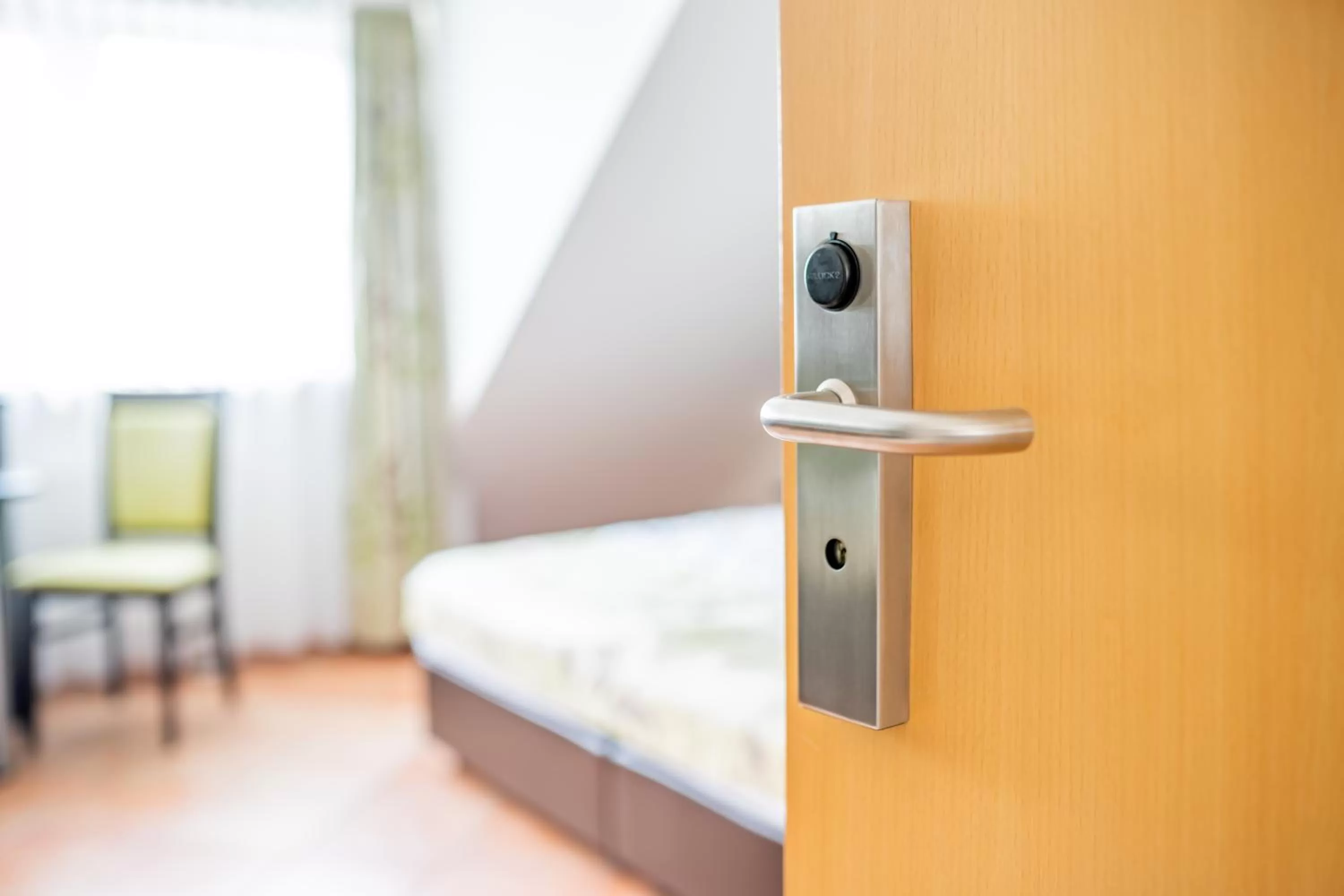 Photo of the whole room, Bed in My Airport Hotel STUTTGART-AIRPORT-MESSE