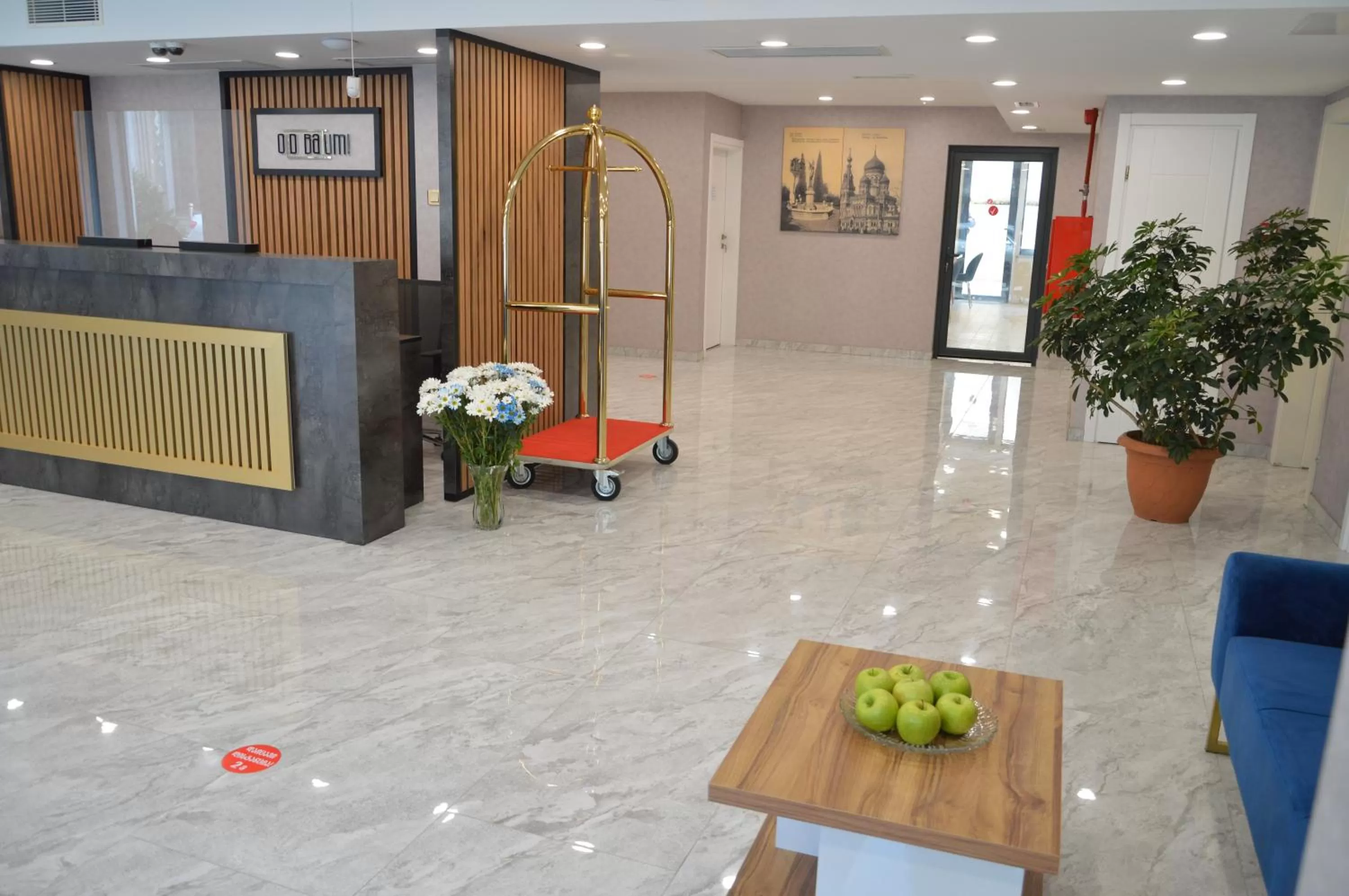 Lobby or reception in Old Batumi Hotel