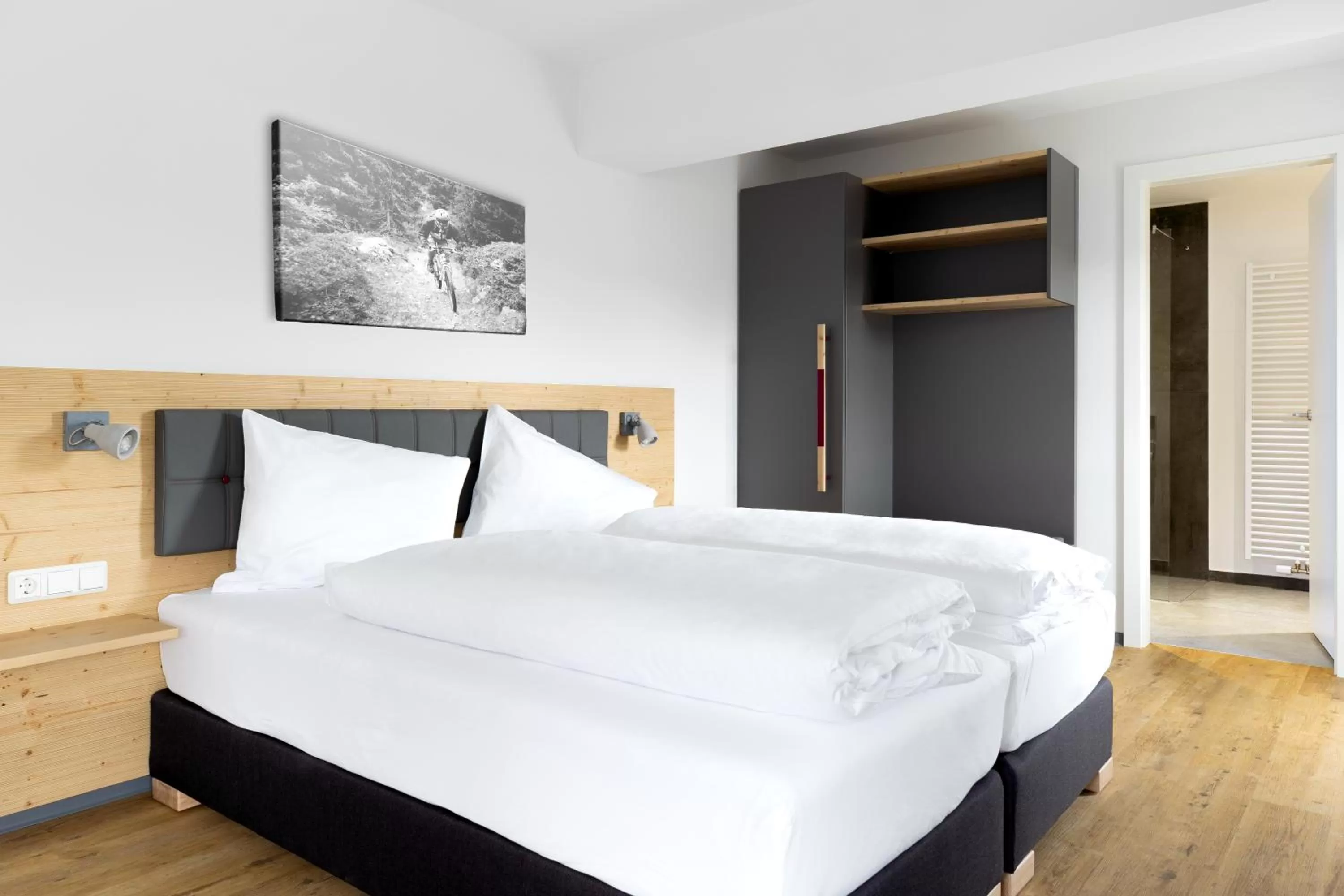 Bed in K1 Hotel Willingen