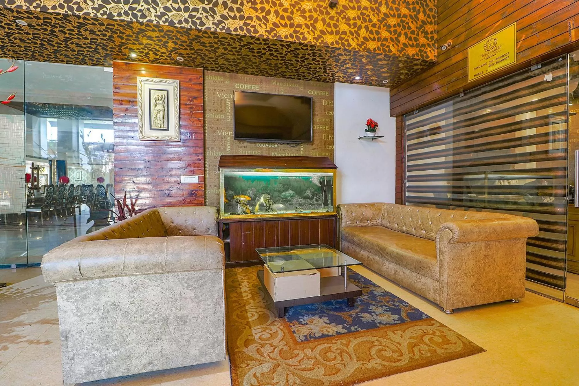 Lobby or reception in FabHotel Prime Z Grand