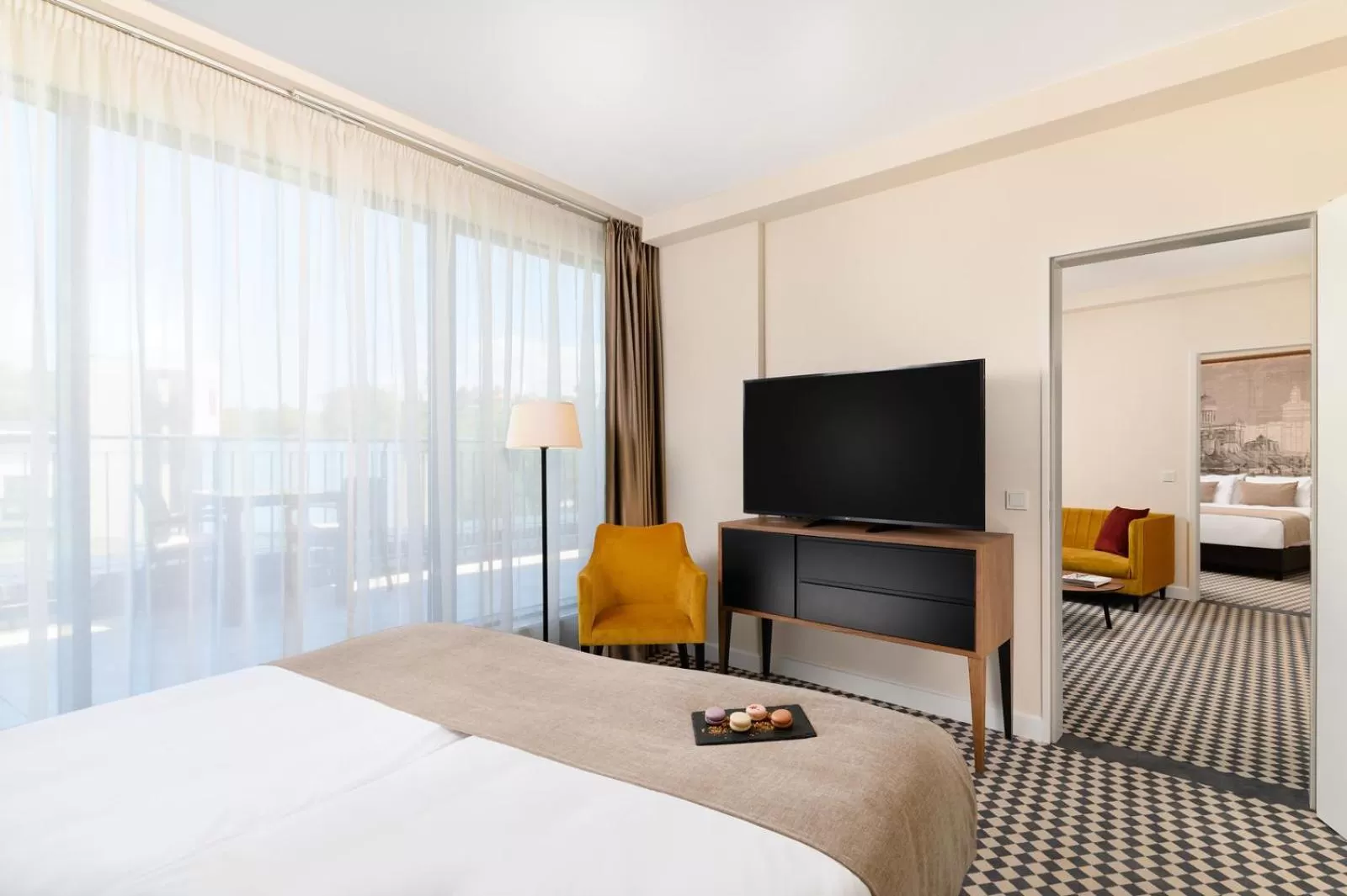 TV and multimedia, TV/Entertainment Center in Grand Hotel Esztergom