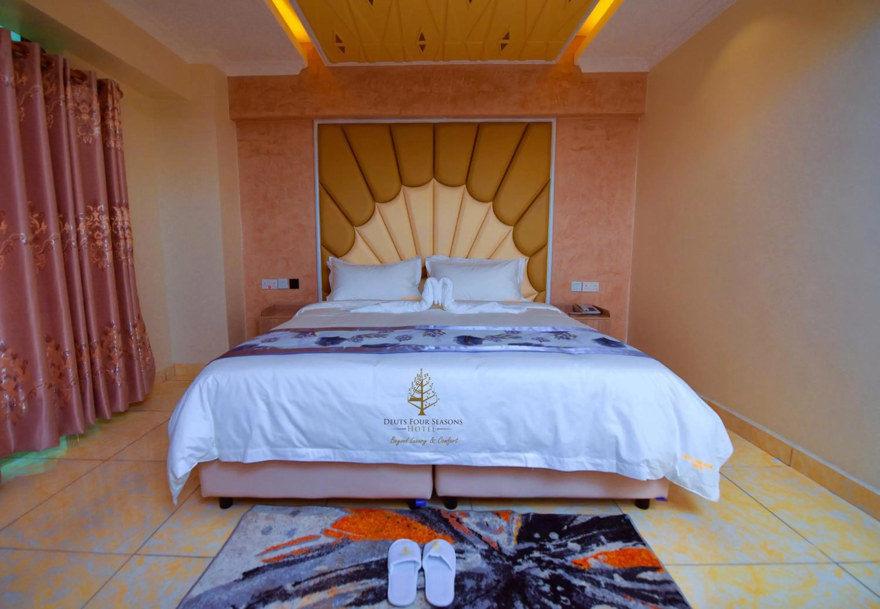 Bed in Deuts Four Seasons Hotel