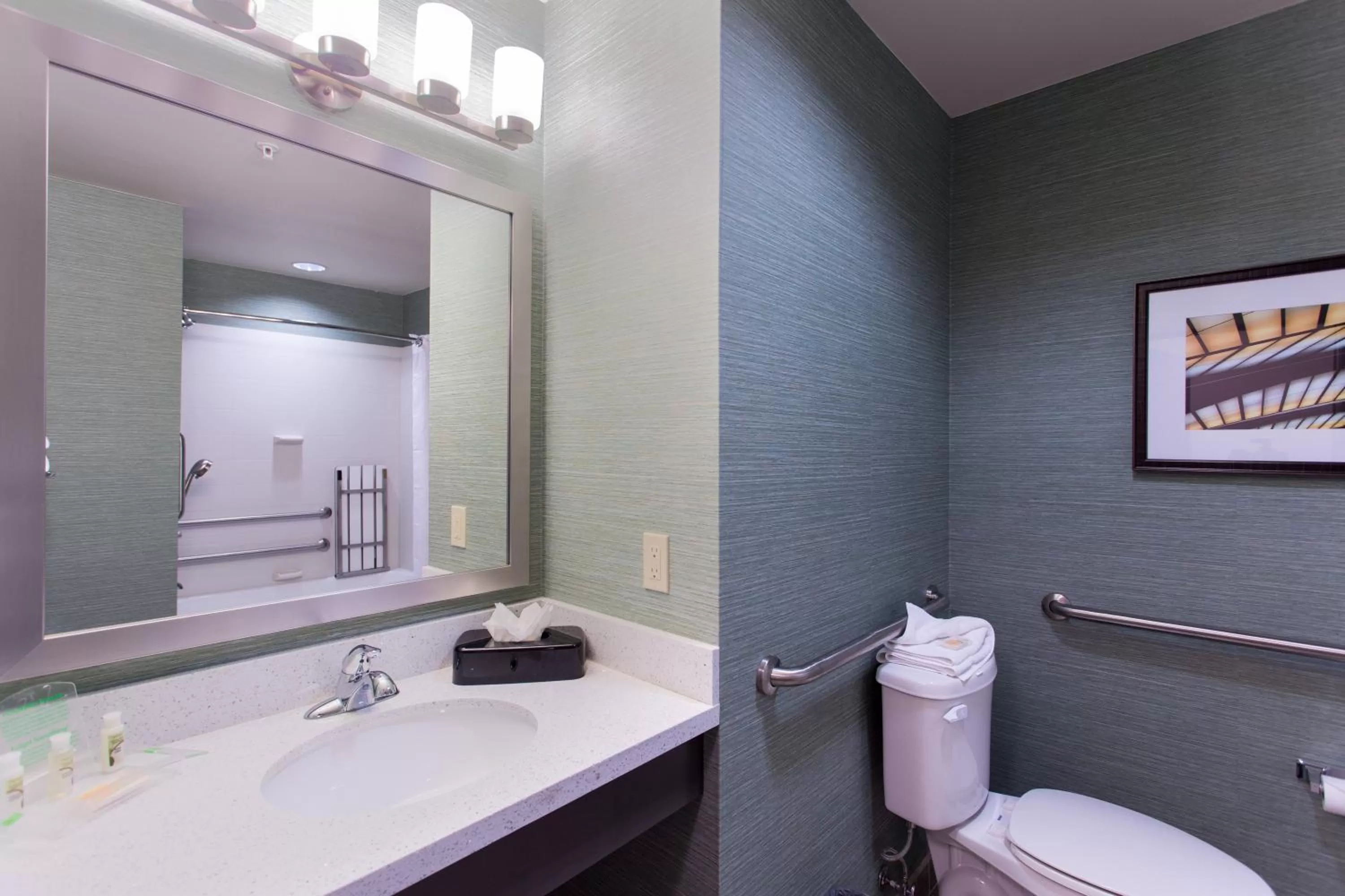 Bathroom in Holiday Inn Texarkana Arkansas Convention Center by IHG