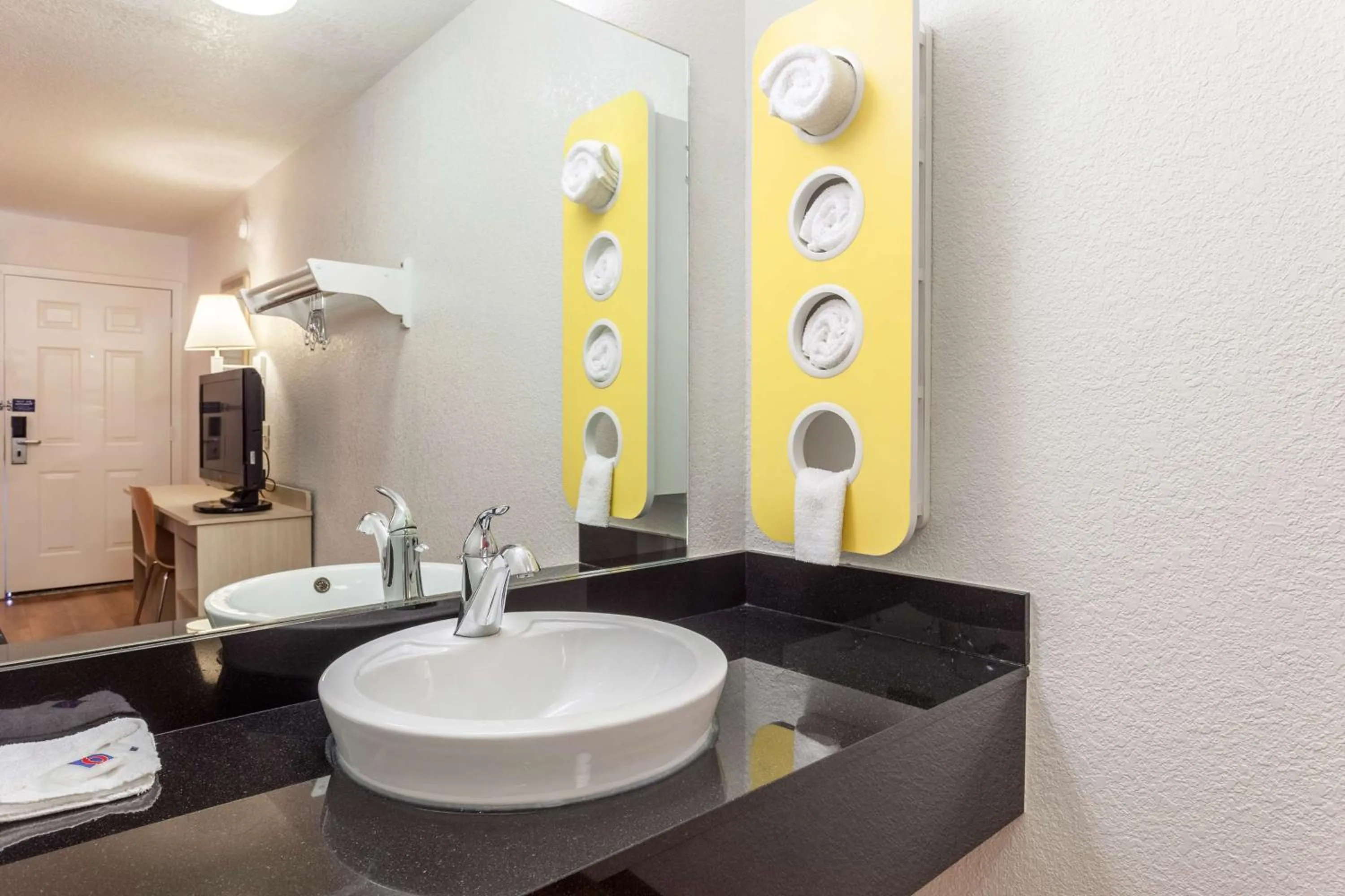 Bathroom in Motel 6 Sacramento, Ca - Downtown